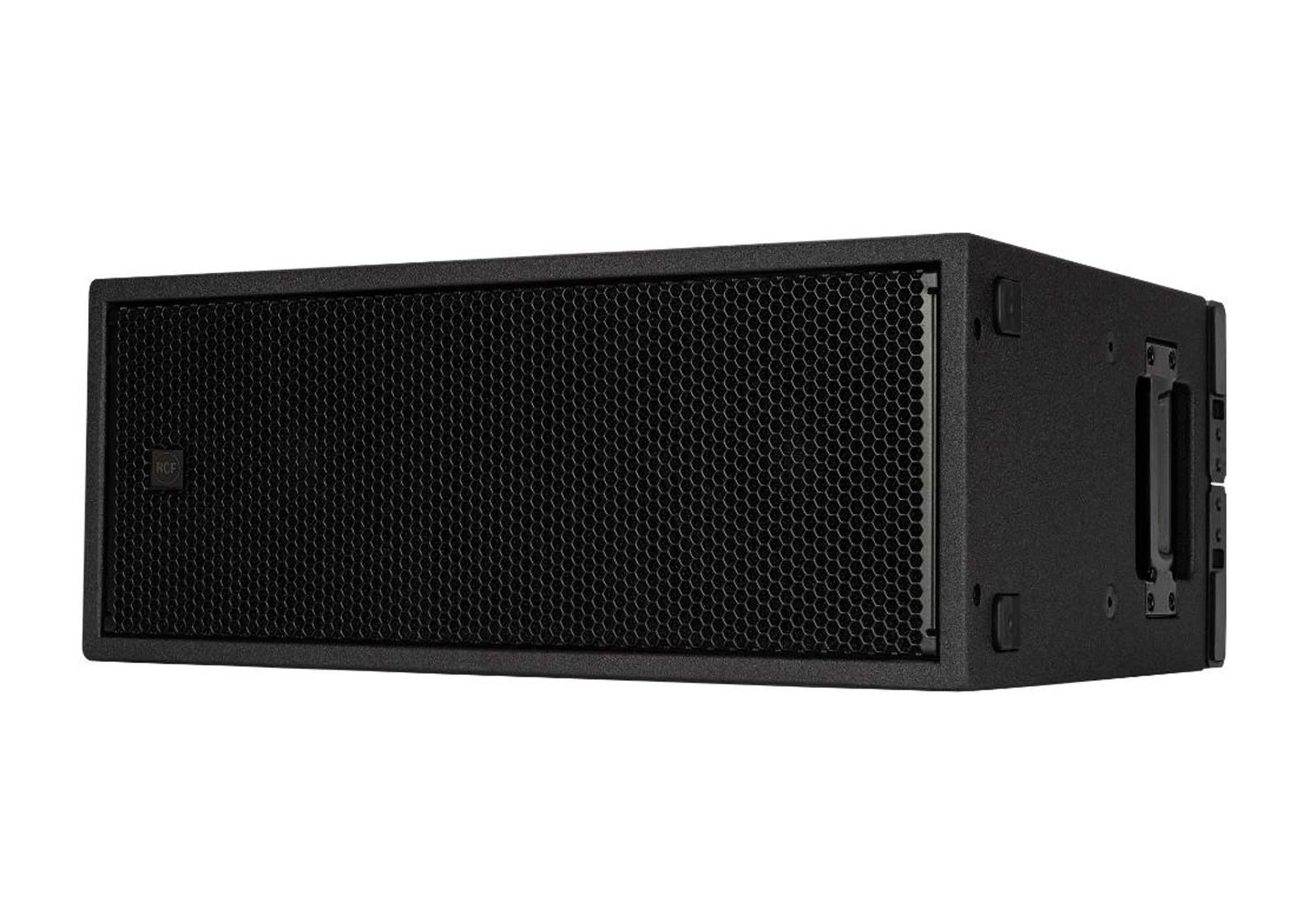 RCF SUB 808-AS Subwoofer Actif Double 8" 2000W Haute Performance - Noir