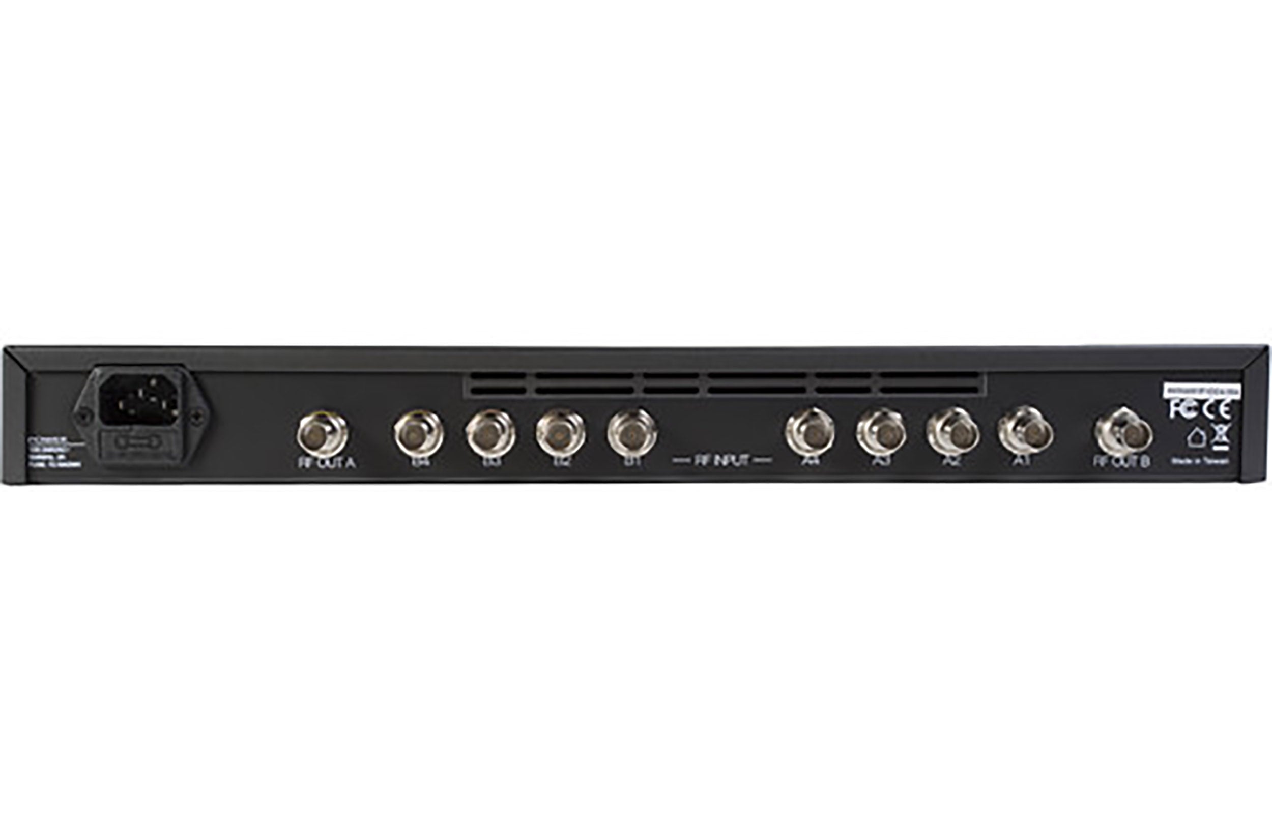 RF Venue 4-Zone Antenna Combiner for Wireless Microphone Receivers