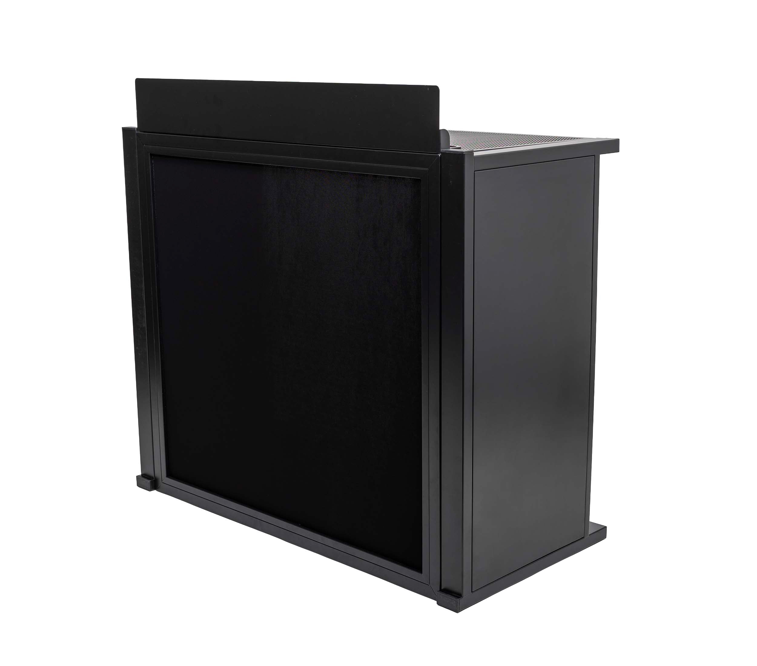 Headliner HL30080 Solana Portable DJ Booth with Carry Bag - Black