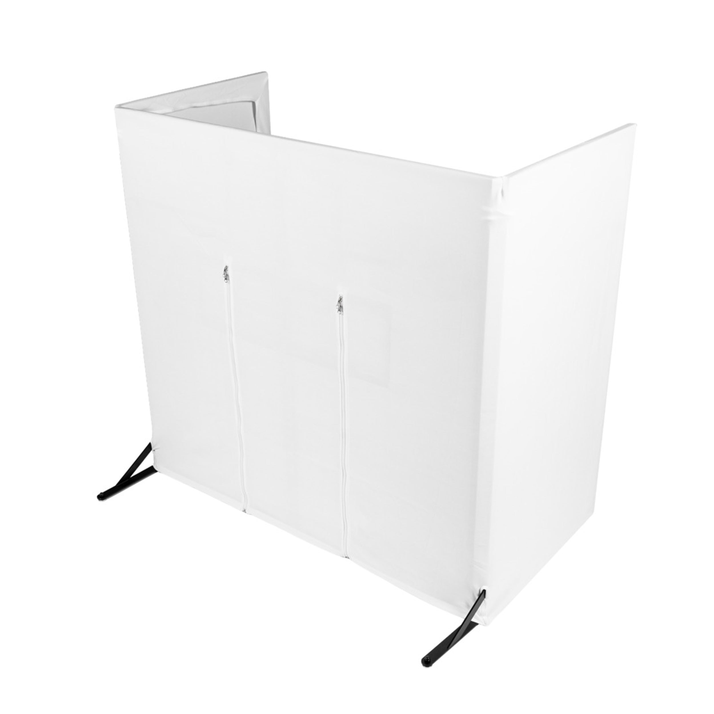Gator GFW-DJFACADE-TVM Collapsible DJ Facade with TV Mount and Carrying Bag