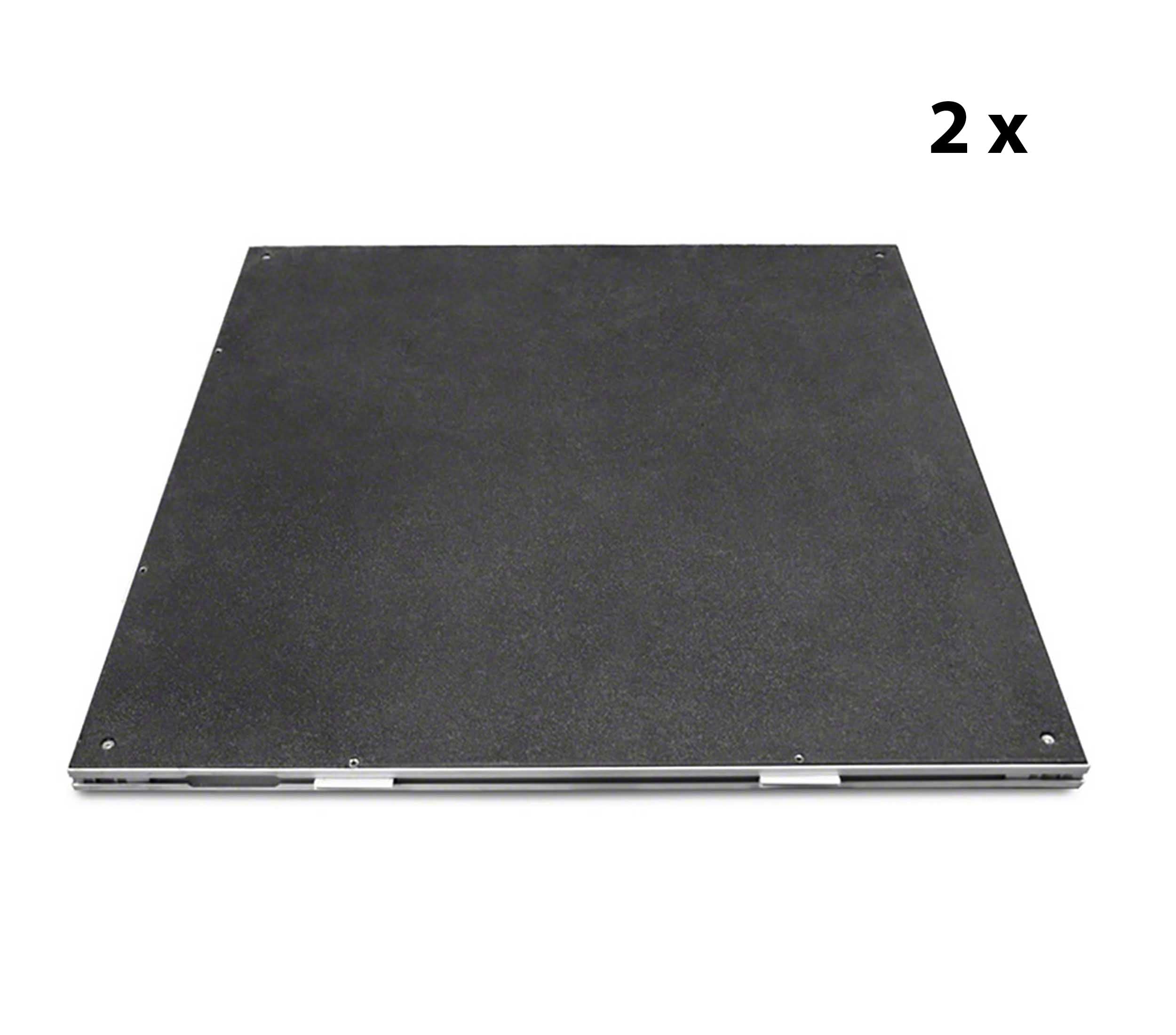 IntelliStage ISP4X4TD Pair of 4x4 Foot Square Staging Platform - TuffCoat Finish