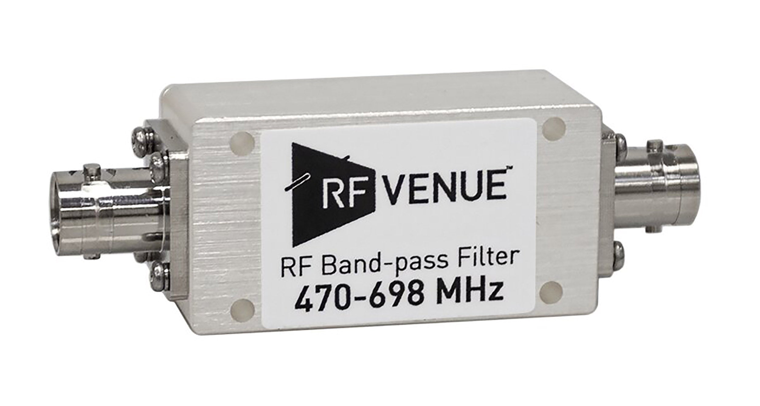 RF Venue Band-Pass Filter for Wireless Microphone Systems