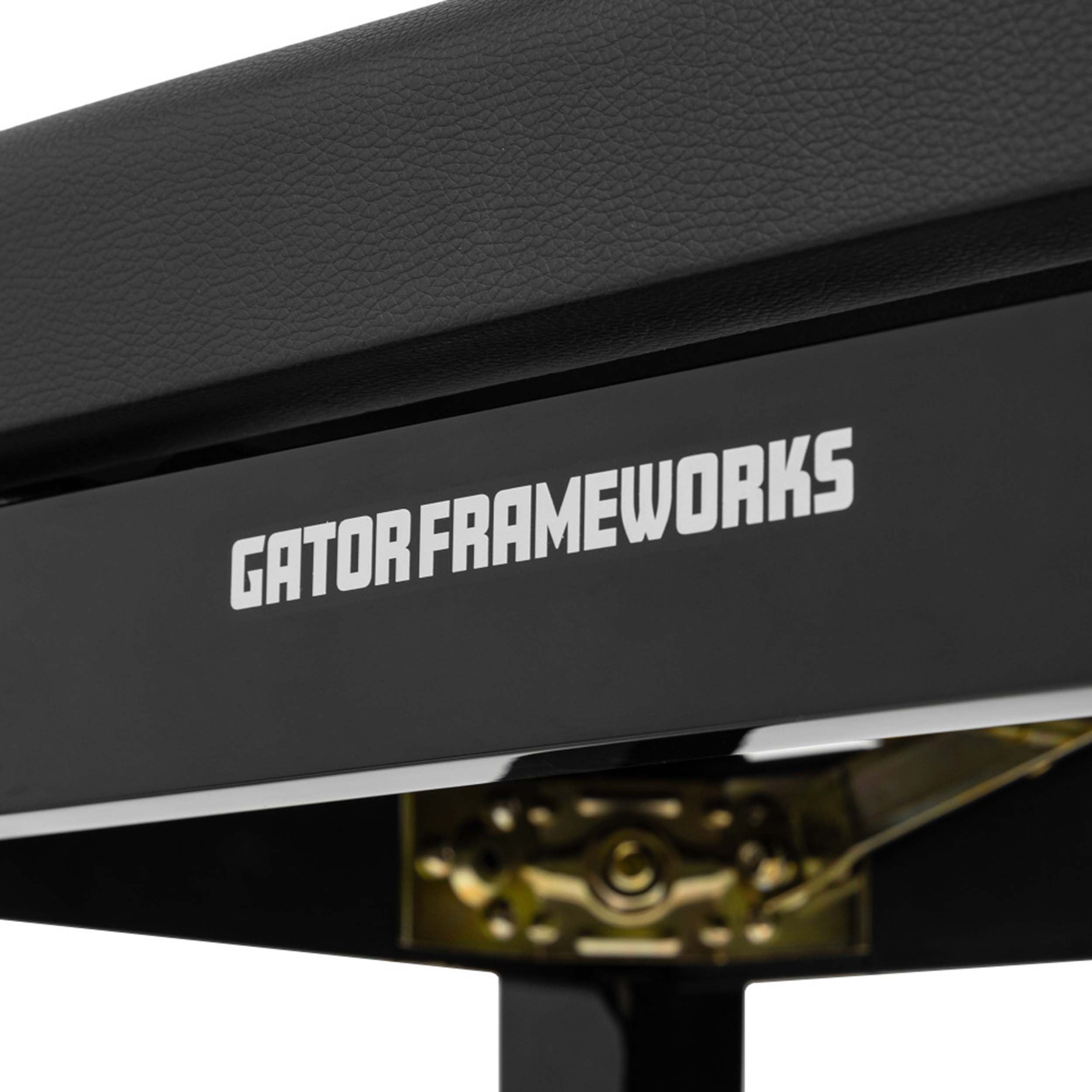 Gator GFW-KEYBENCH-HABK Adjustable Piano Bench with Storage – Black