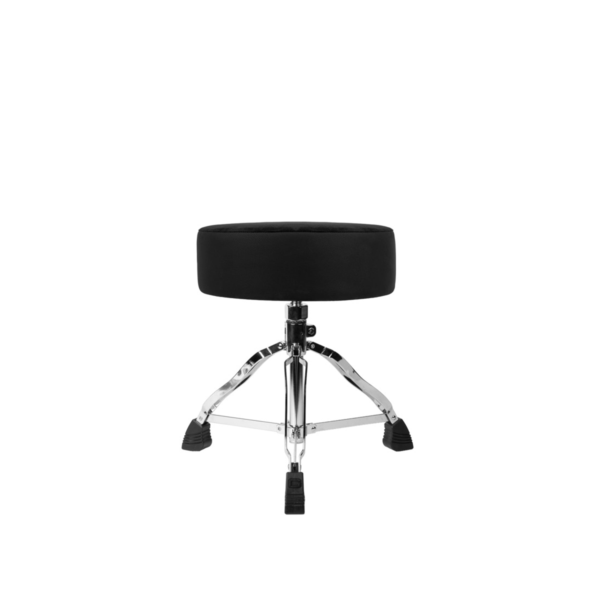 Gator GP-DTH-SRD-BK Adjustable Round Drum Throne with Padded Seat – Black