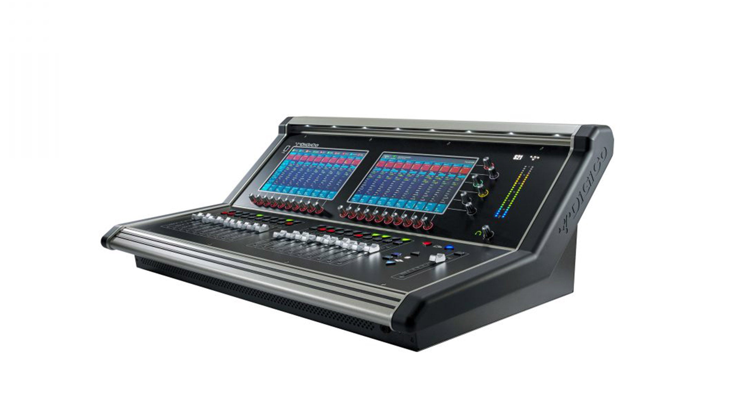DiGiCo X-S21-168D-RP Digital Console with Live Stage48 Dante Rack Pack