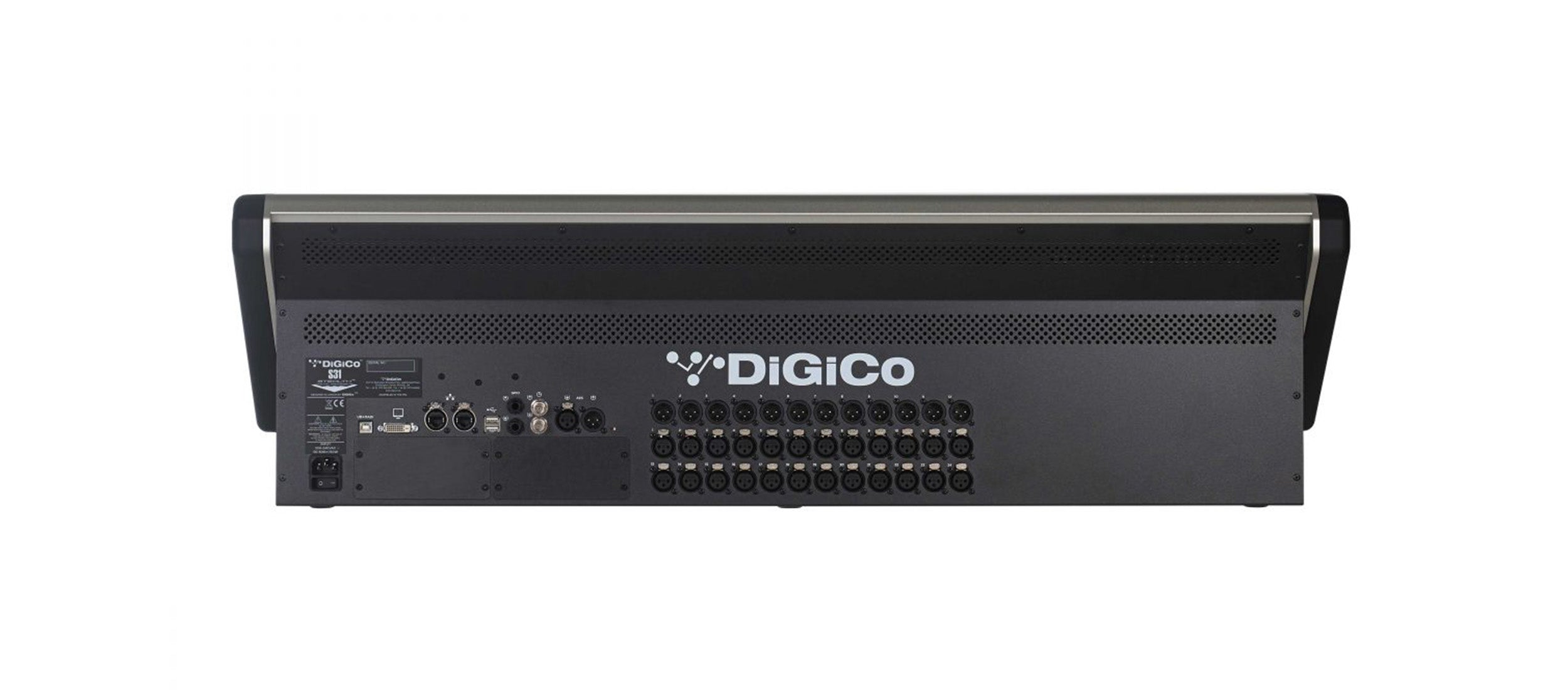 DiGiCo X-S31-168D-RP Digital Console with Live Stage48 Dante Rack Pack
