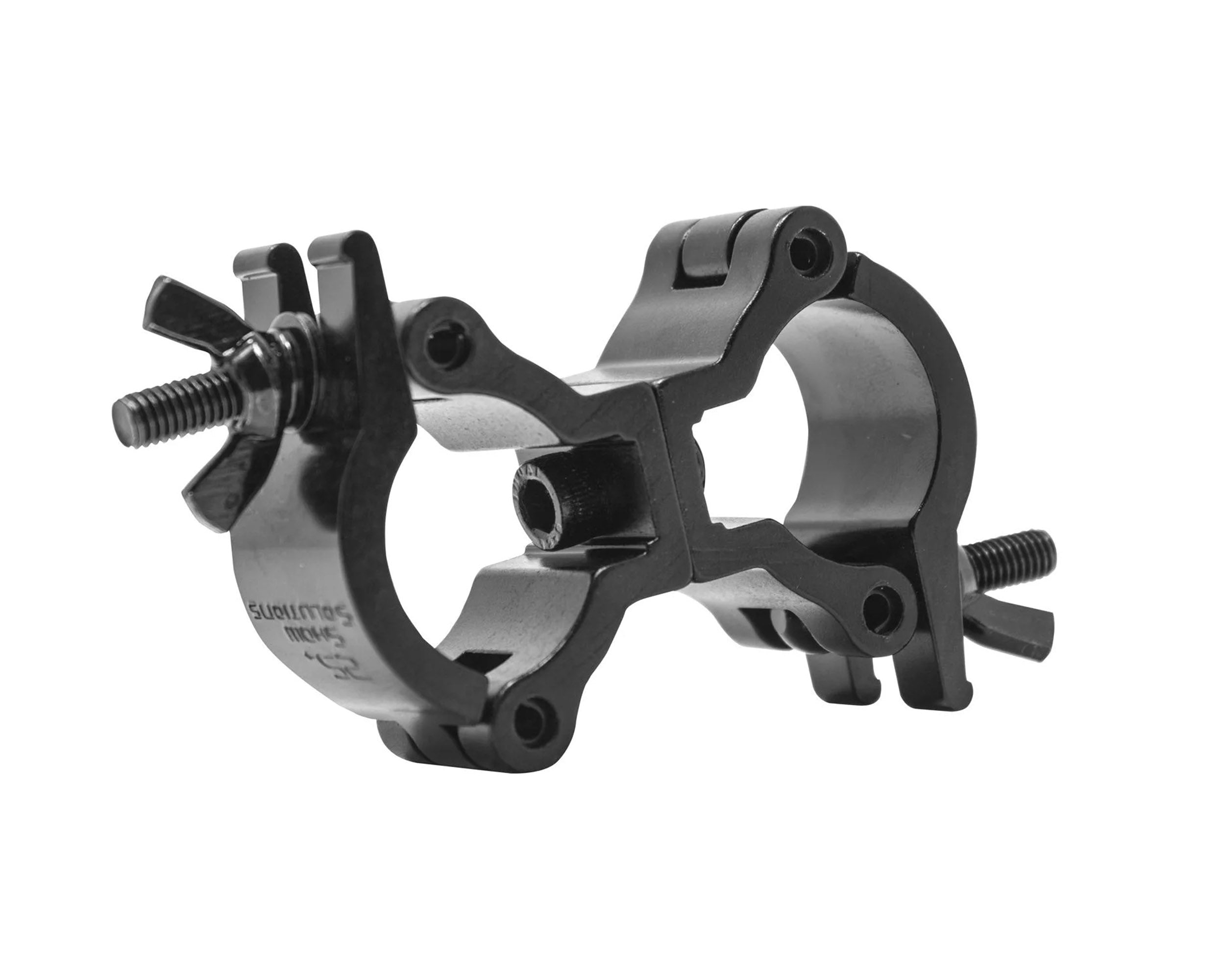 Odyssey LACSD25SB, Abrazadera doble giratoria pequeña de aluminio acabado en negro