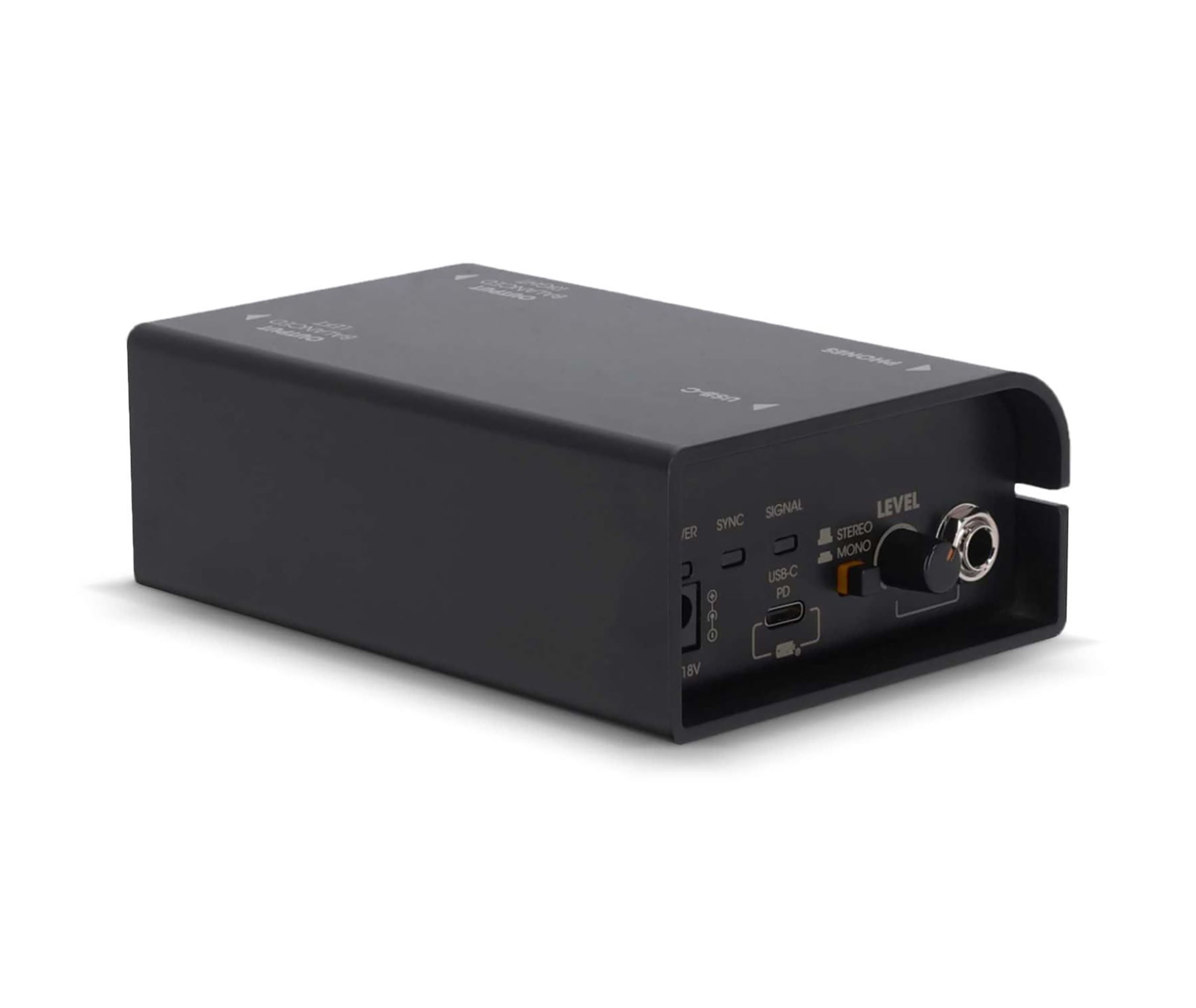 Palmer River PSPREE Active Stereo USB-C Media DI Box with 18 V DC External Power