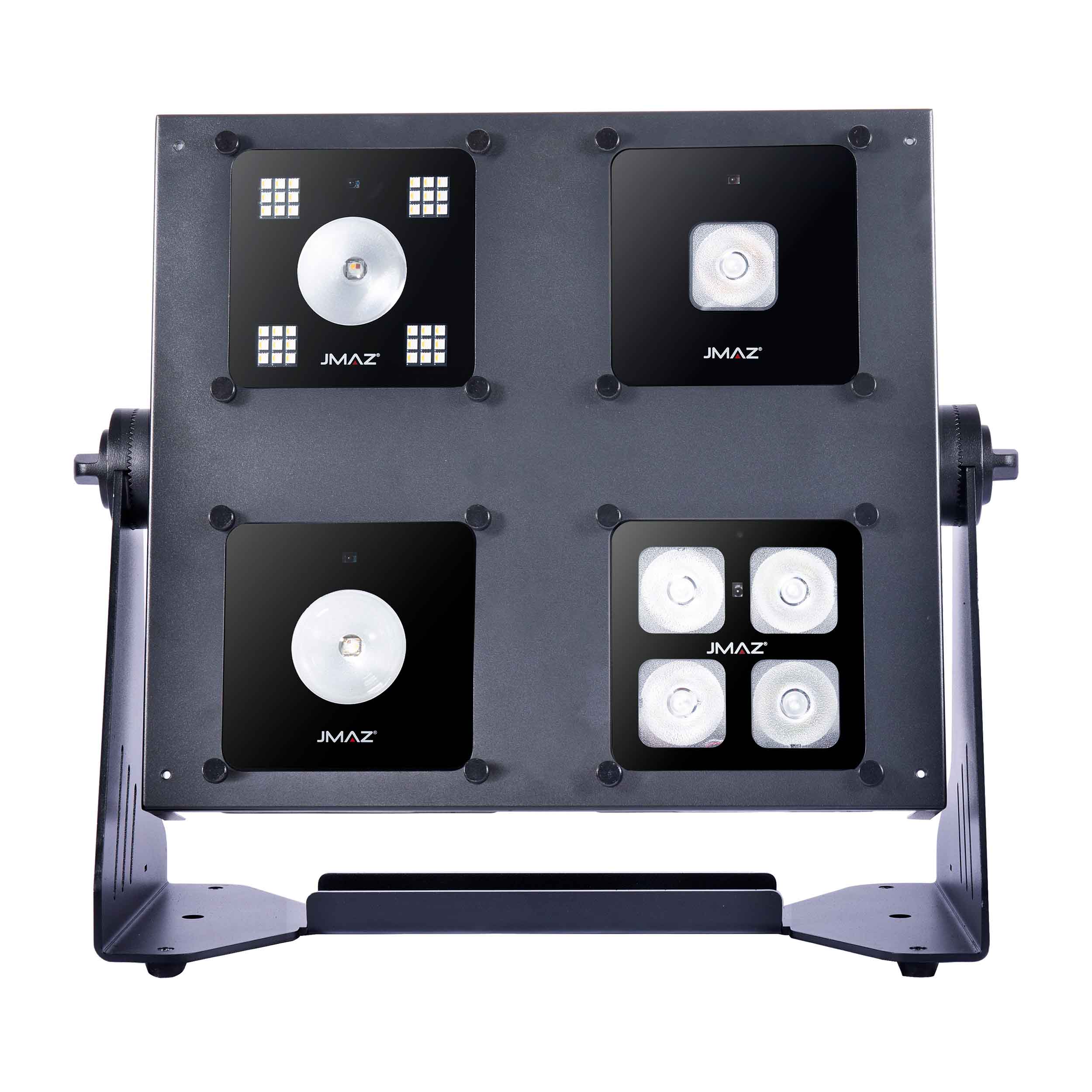 JMAZ JZ1058, MAD PAR 4SQUARE Steel Frame for 4 MAD PAR LED Wash Light with Speaker Stand Mount