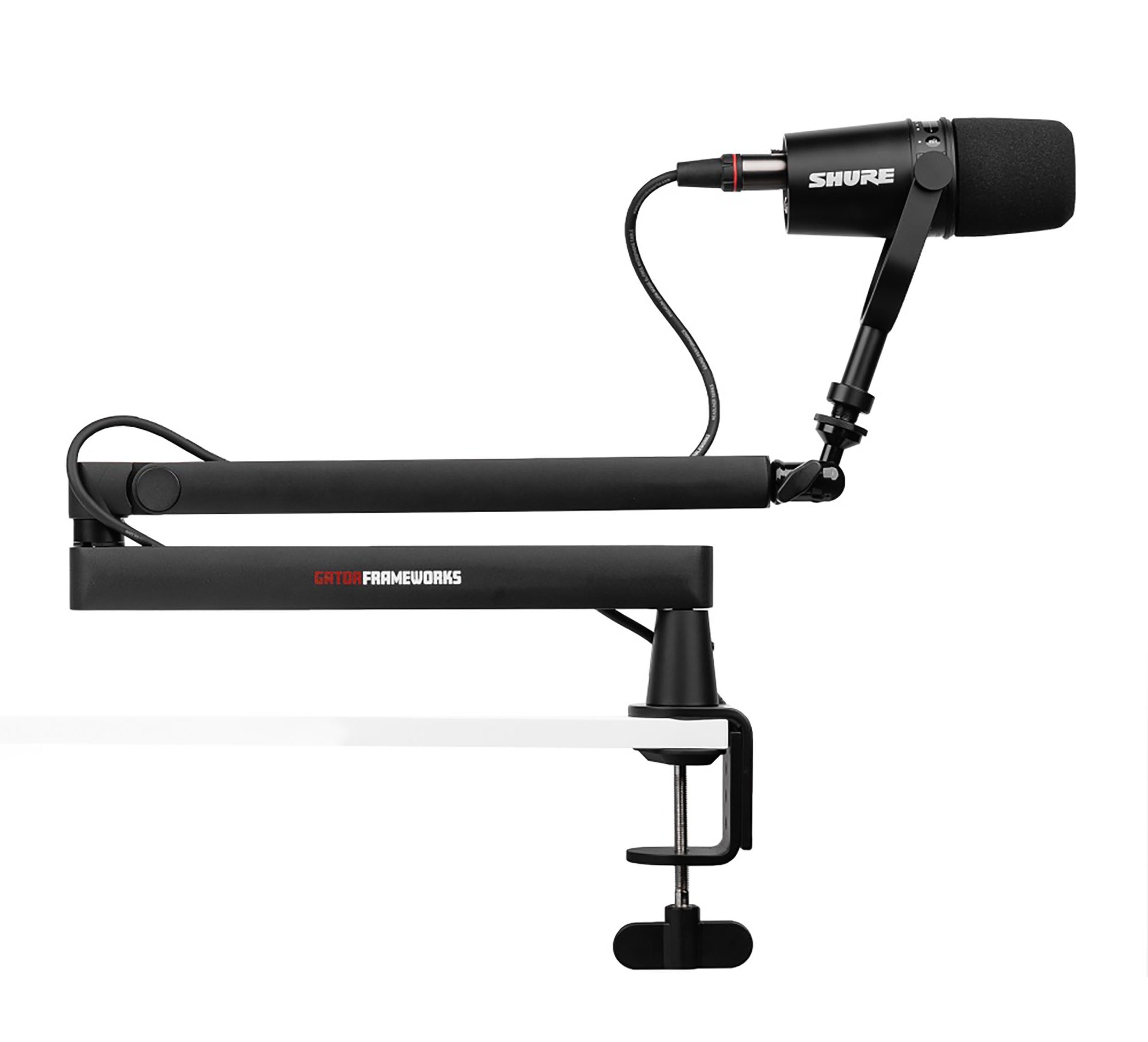 Gator GFWMICBCBM2500 Frameworks Low Profile Broadcast Boom