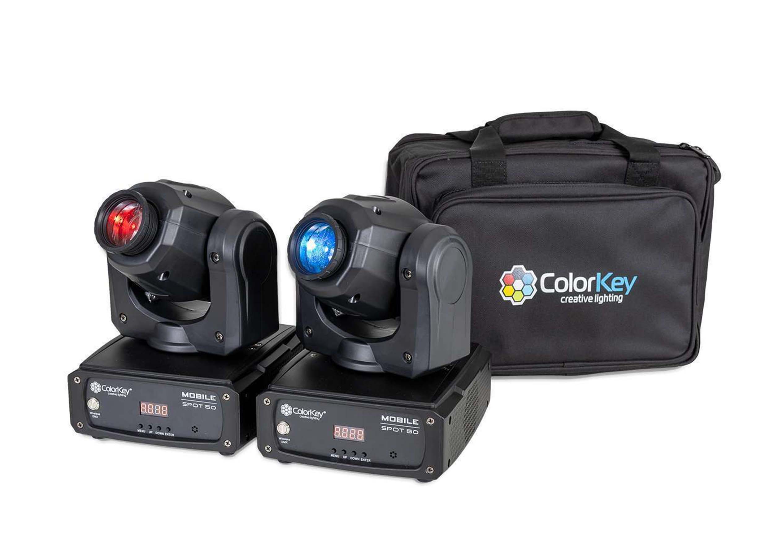 Colokey CKU-6102 Mobile Spot 50 Bundle with Carrying Bag - 2-Pack