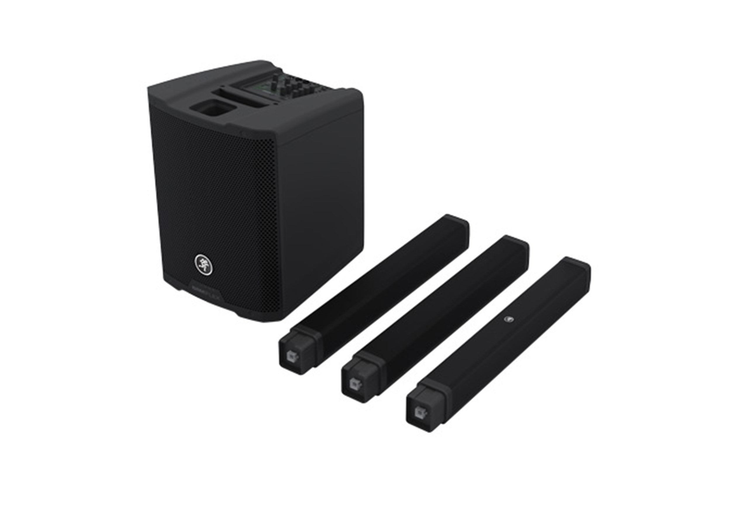 Mackie Legendary SRM-Flex 1300 Watt Portable Column PA System Speakers