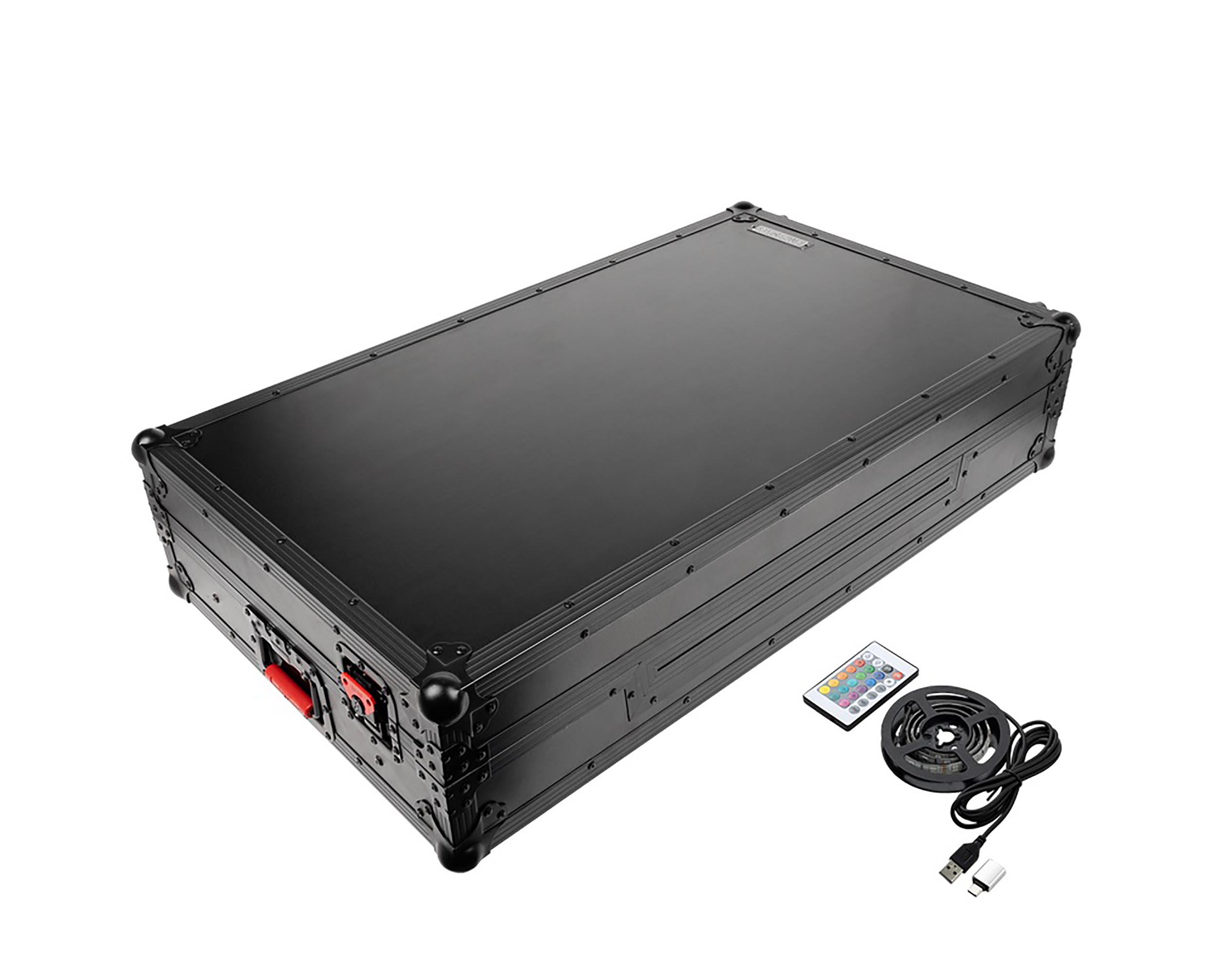 Gator ONYX Upper Deck Flight Case with LED Lights for XDJ-AZ DJ Controller