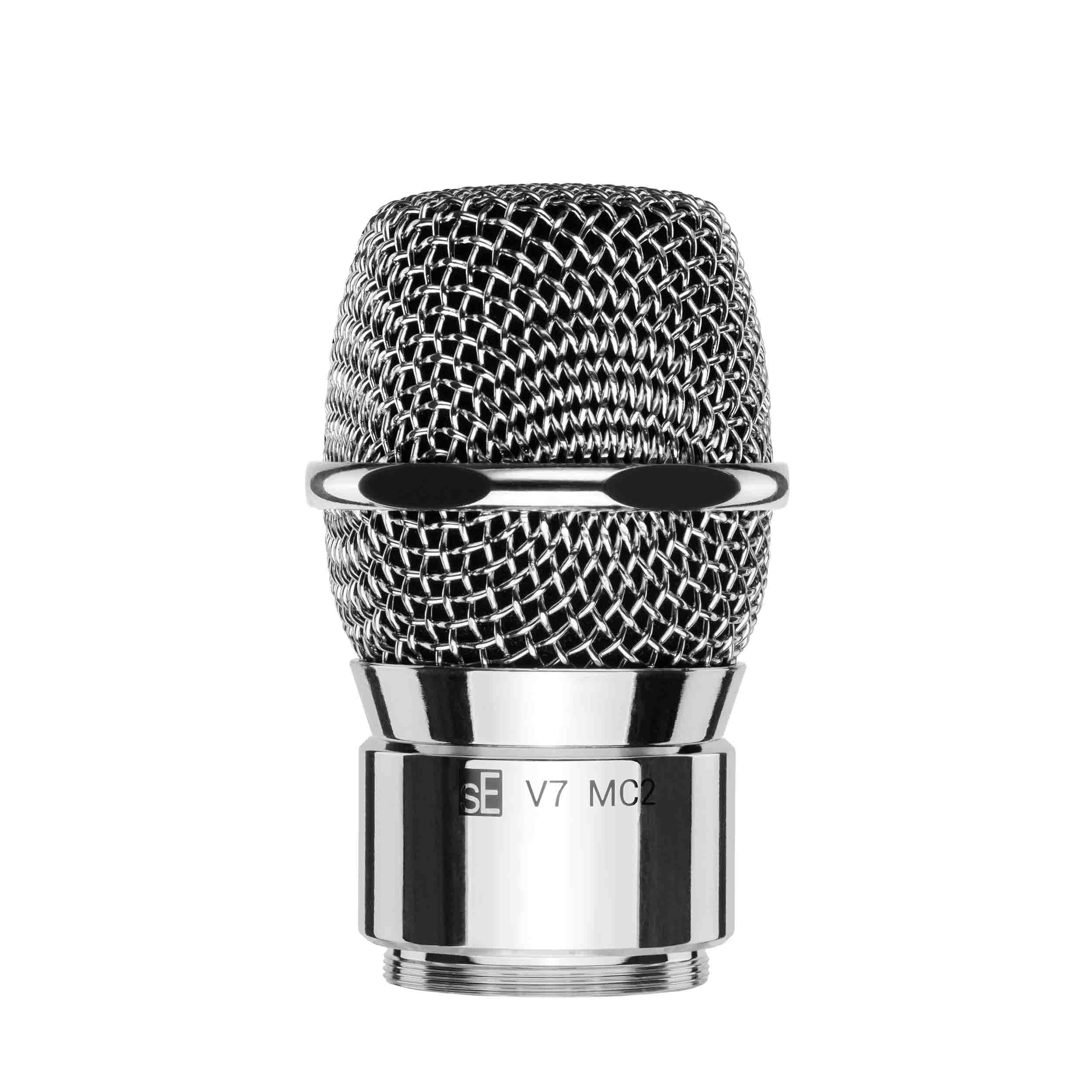 sE Electronics V7 MC2 CHROME Dynamic Microphone Capsule for Sennheiser Wireless Handheld Transmitters