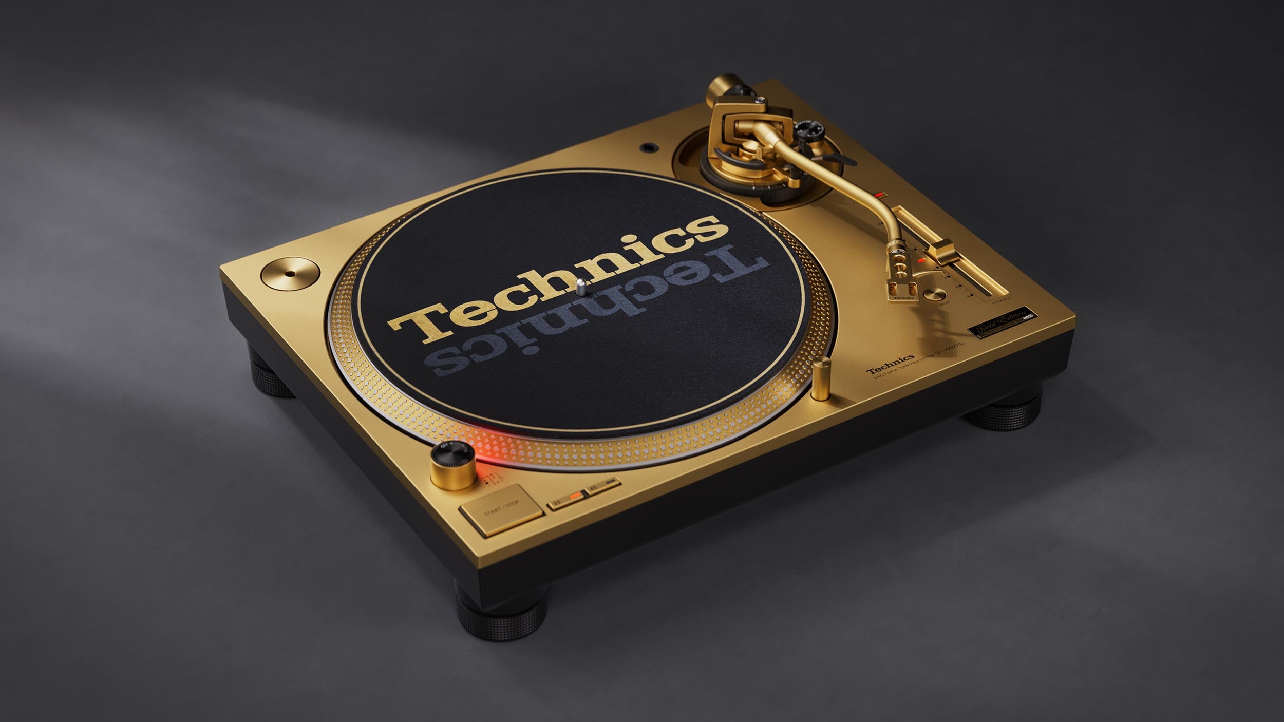 Technics SL-1200M7GL 55th Anniversary Gold Edition Direct Drive Turntable with 78 RPM