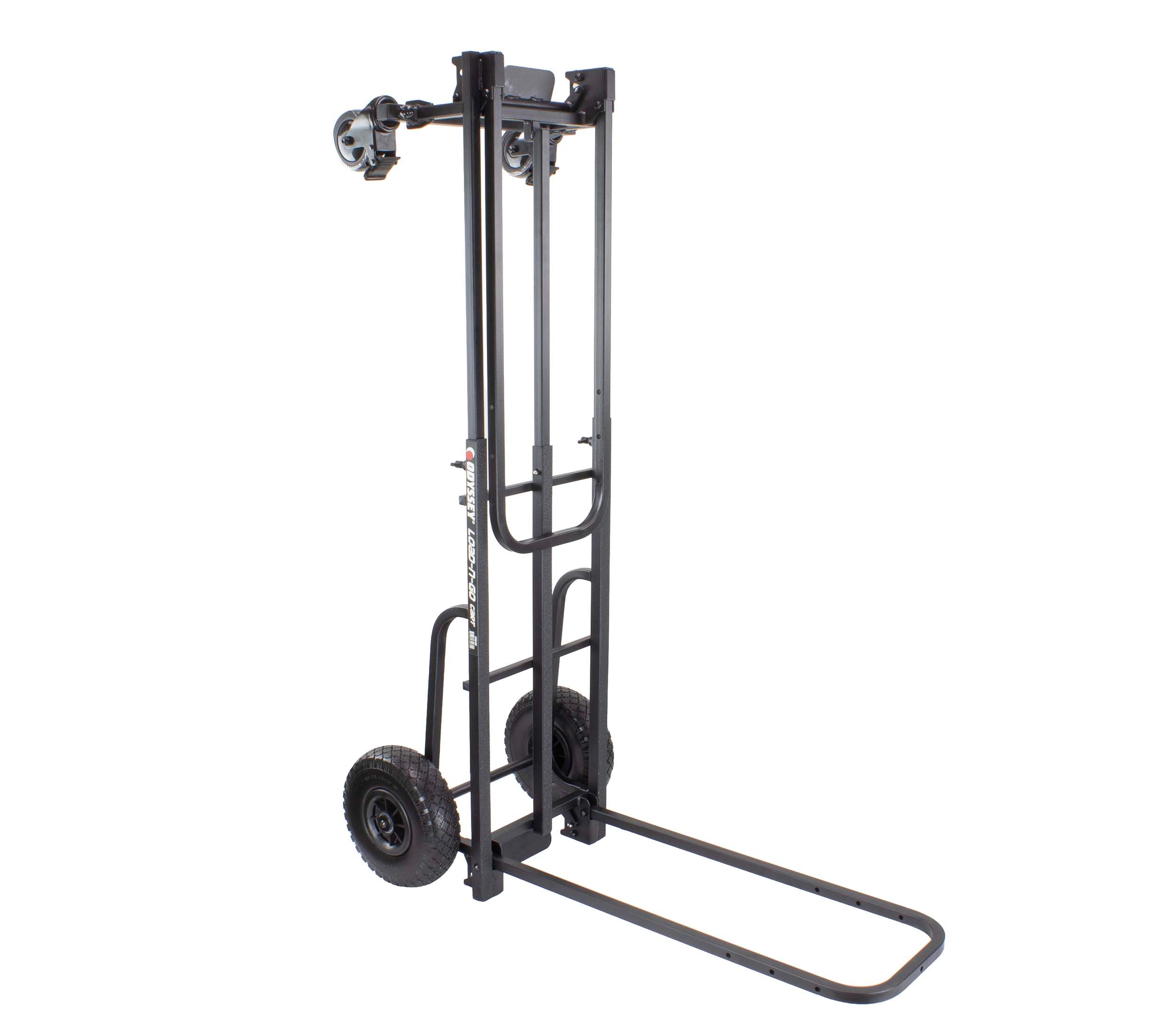 Odyssey EMLG8 Load-N-Go Pro 500 lbs Capacity Convertible Equipment Cart