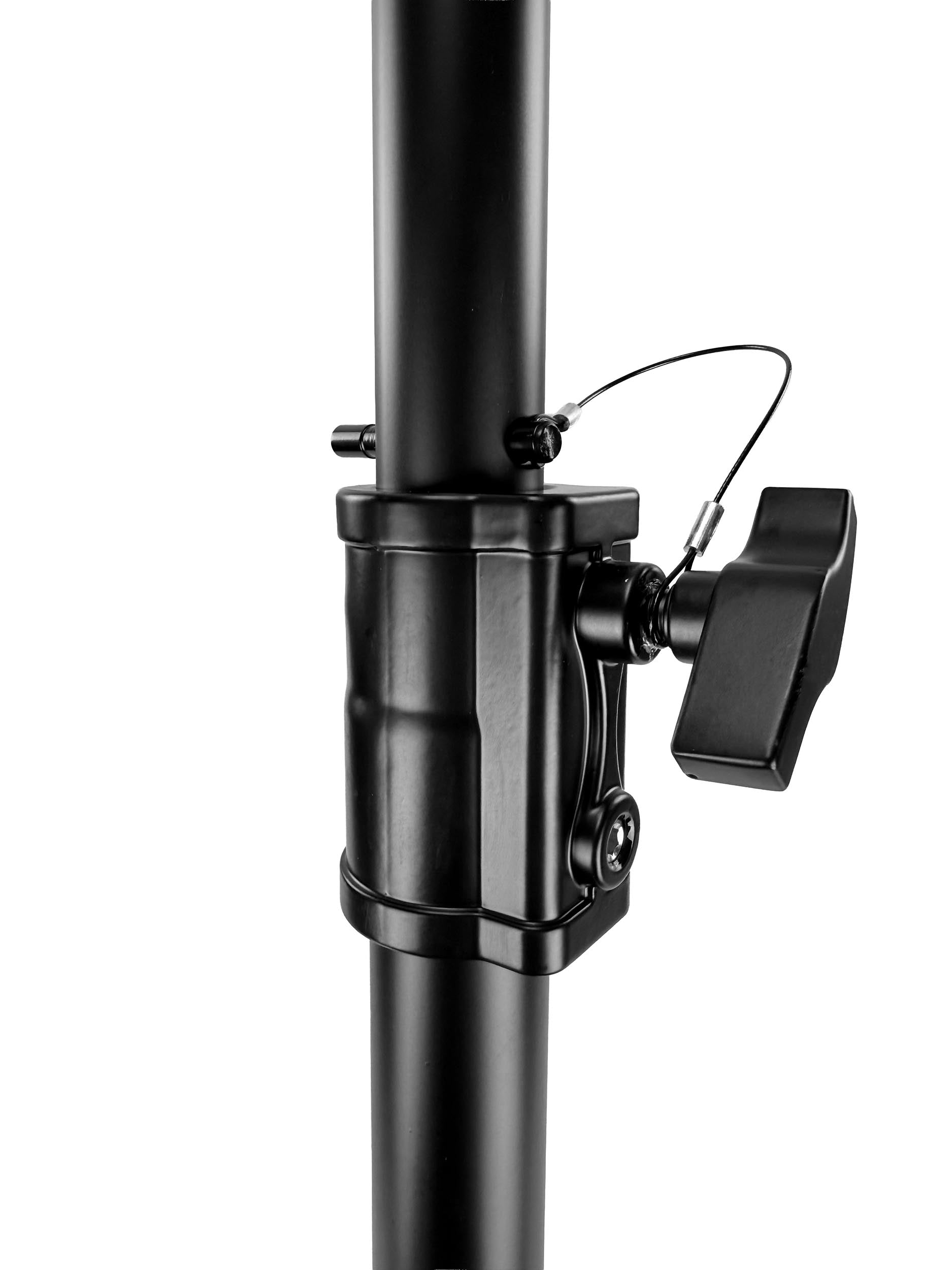 Odyssey LSBP080POLE-B, 80" Adjustable Speaker Pole with 7 Height Positions - Black