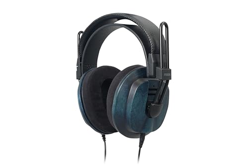 Fostex T60RPmk2ai RP Semi-Open Stereo Headphones with Awa Aizome Indigo Maple Housing by Fostex