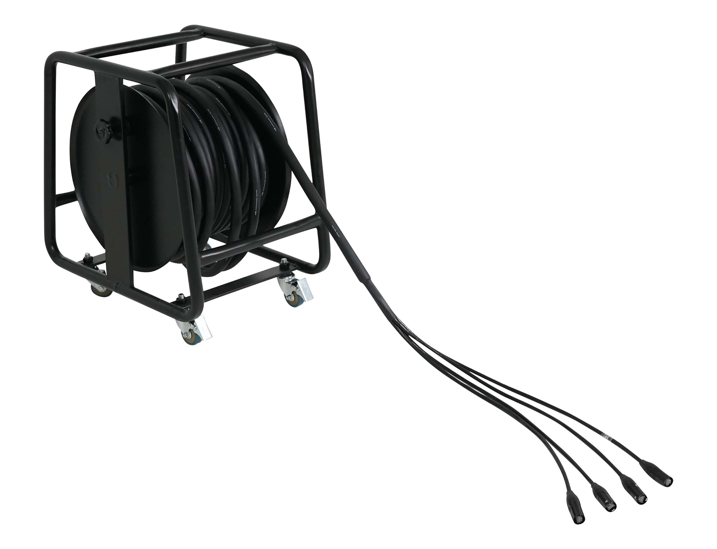 ProX XC-SBCAT6100X4DRUM 100 ft Shielded Cat6 Cable Reel 4-Line F, UTP, 24 AWG