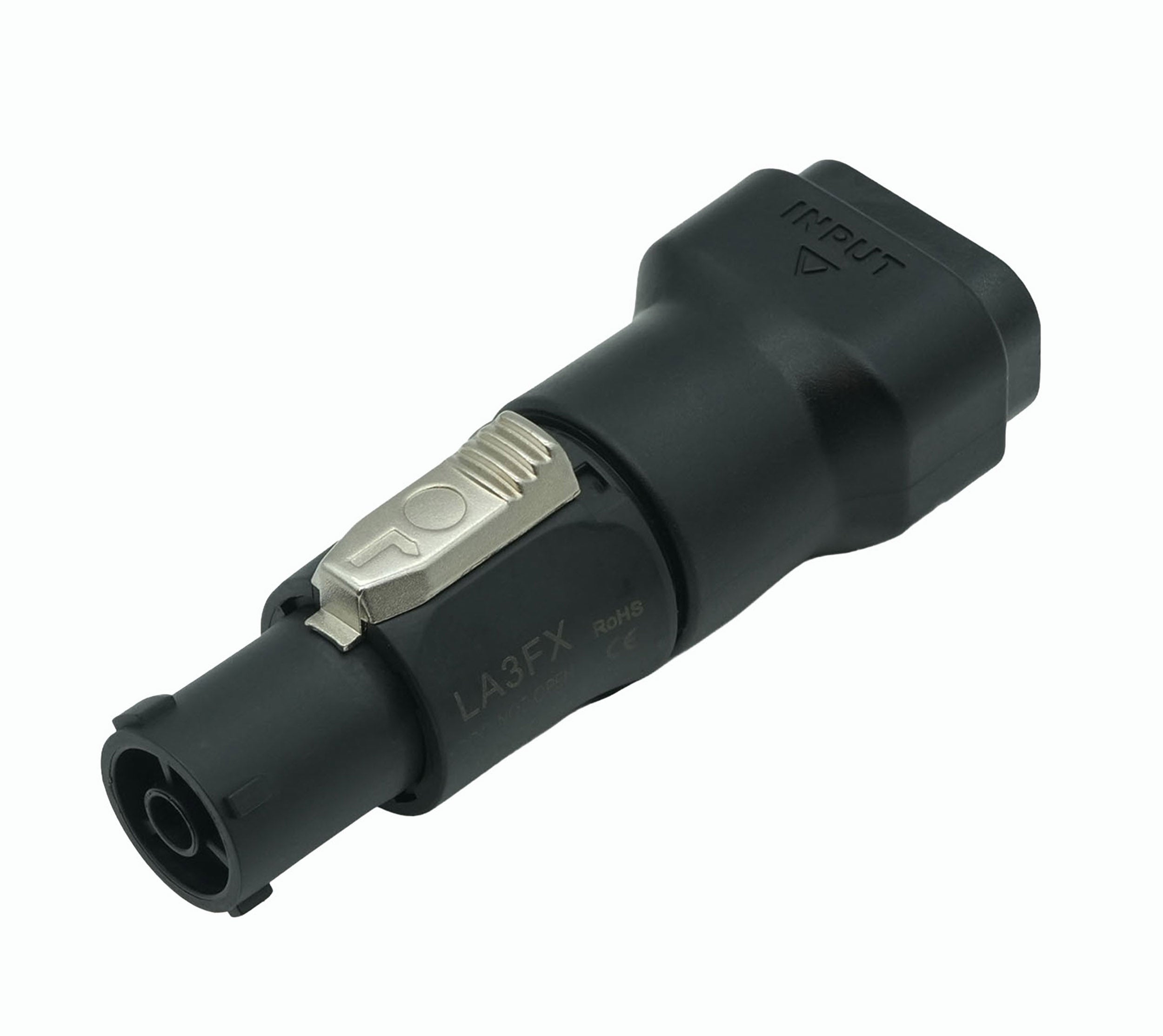 ProX XC-ADTR1FIEC IEC C14 Female to True1 Female Black Locking Connector Power Coupler Adapter
