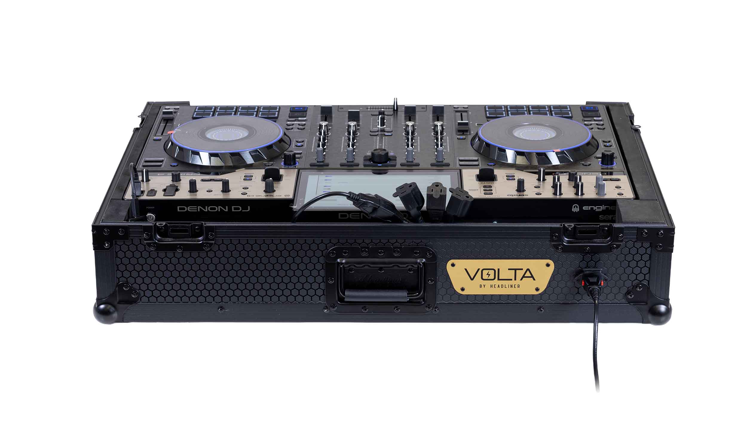 Headliner HL11005, Volta Power Ready Flight Case for Denon DJ Prime 4 G2