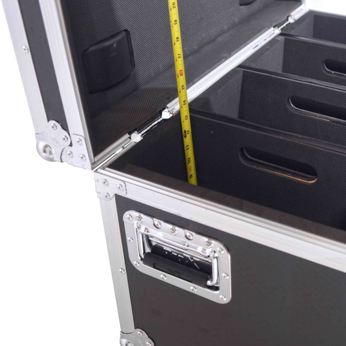 ProX XS-PARU48W Par Can Universal Utility Case with 4 Wheels Holds 4 Large or 8 Slim LED Par Lights