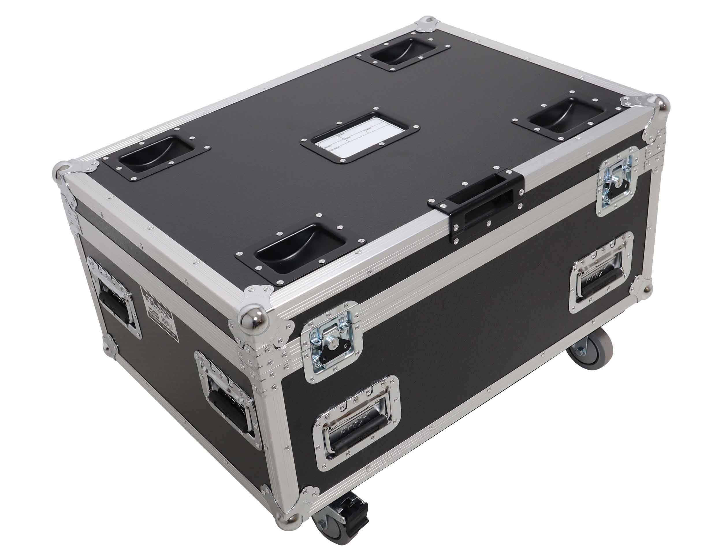 ProX XS-SP2X121030W Universal ATA Dual Speaker Flight Case for 2x RCF NXL14 and Similar-Sized Speakers