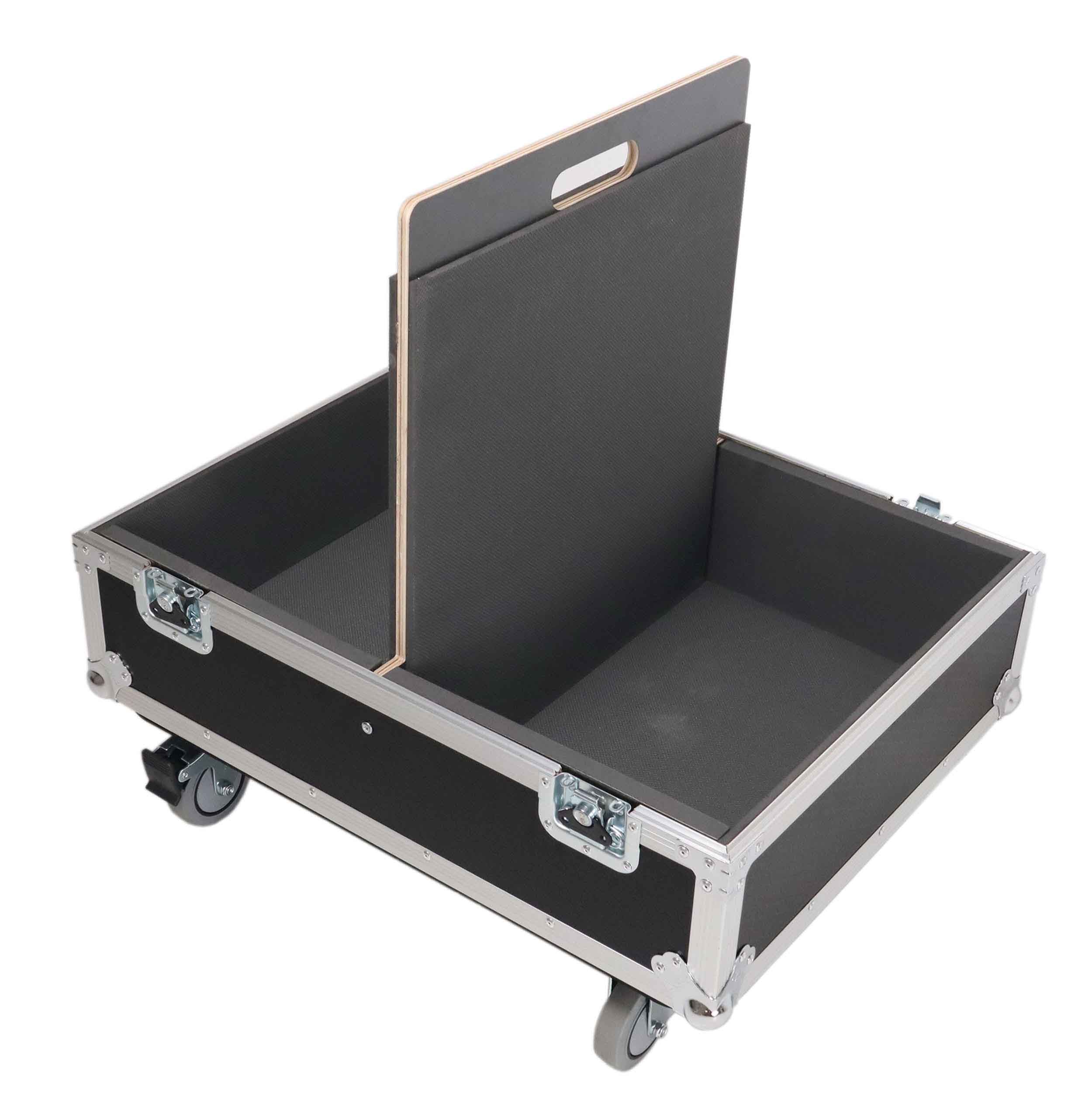 ProX XS-SP2X252013W Universal Dual Speaker Flight Case for 2x JBL EON ONE PA Systems, Fits Speakers