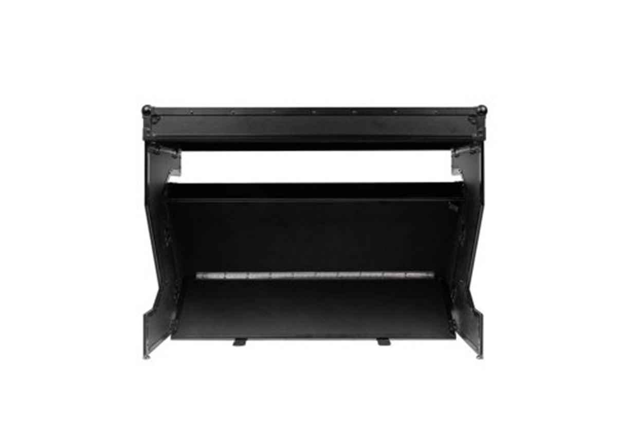Gator Cases G-ONYX-DJT-Z DJ Table with Built-In Flight Case and Inline Wheels