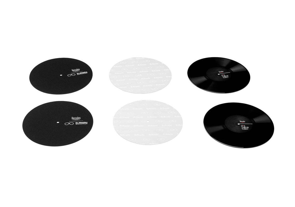 Hercules DJControl T10 10" Motorized DJ Controller with 10-Inch Vinyl