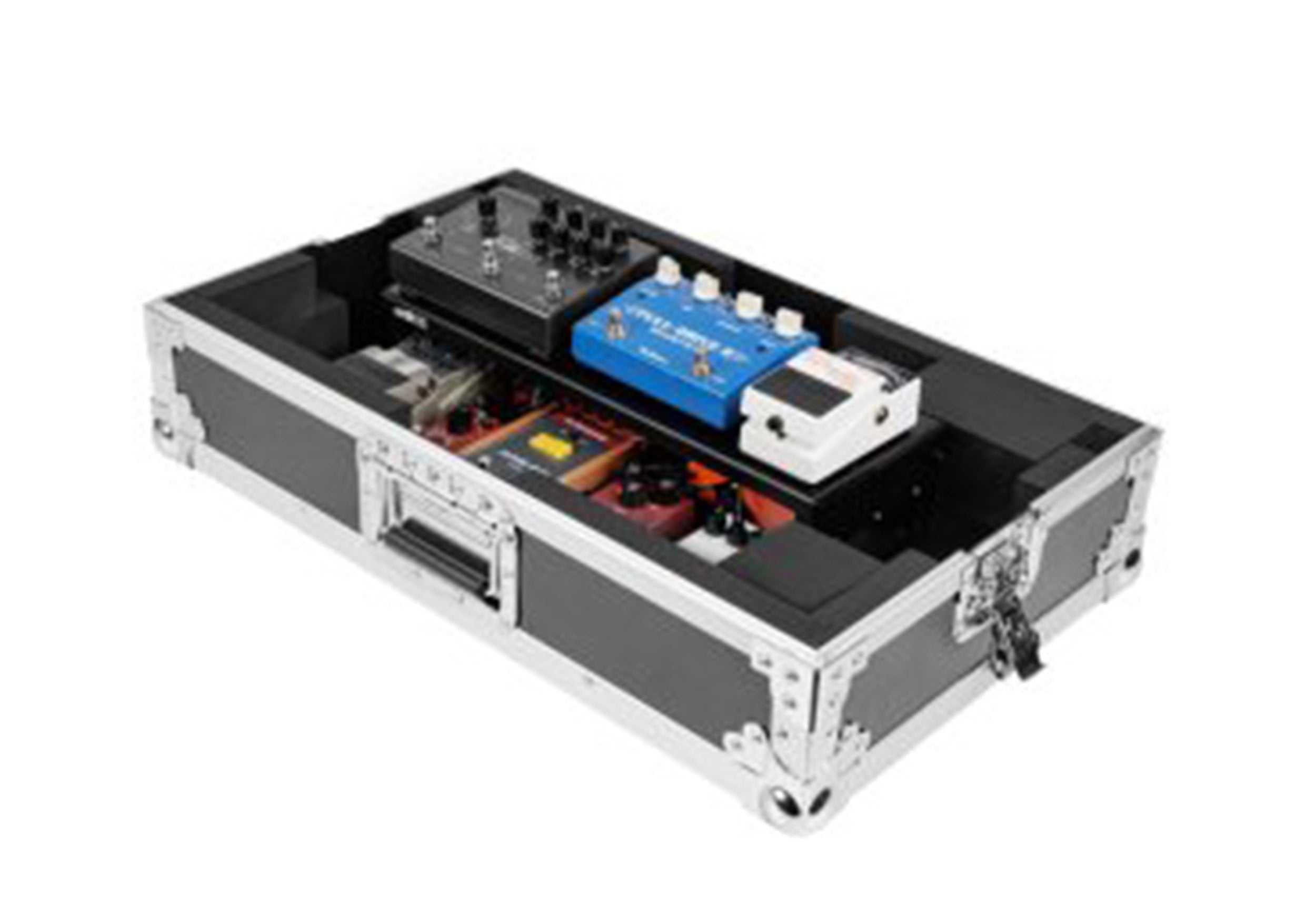 Gator Case GV-TL1710R-TC2313R-HC, ATA-Style Pedalboard Case for 17" to 23" Vertex Pedalboards with Risers
