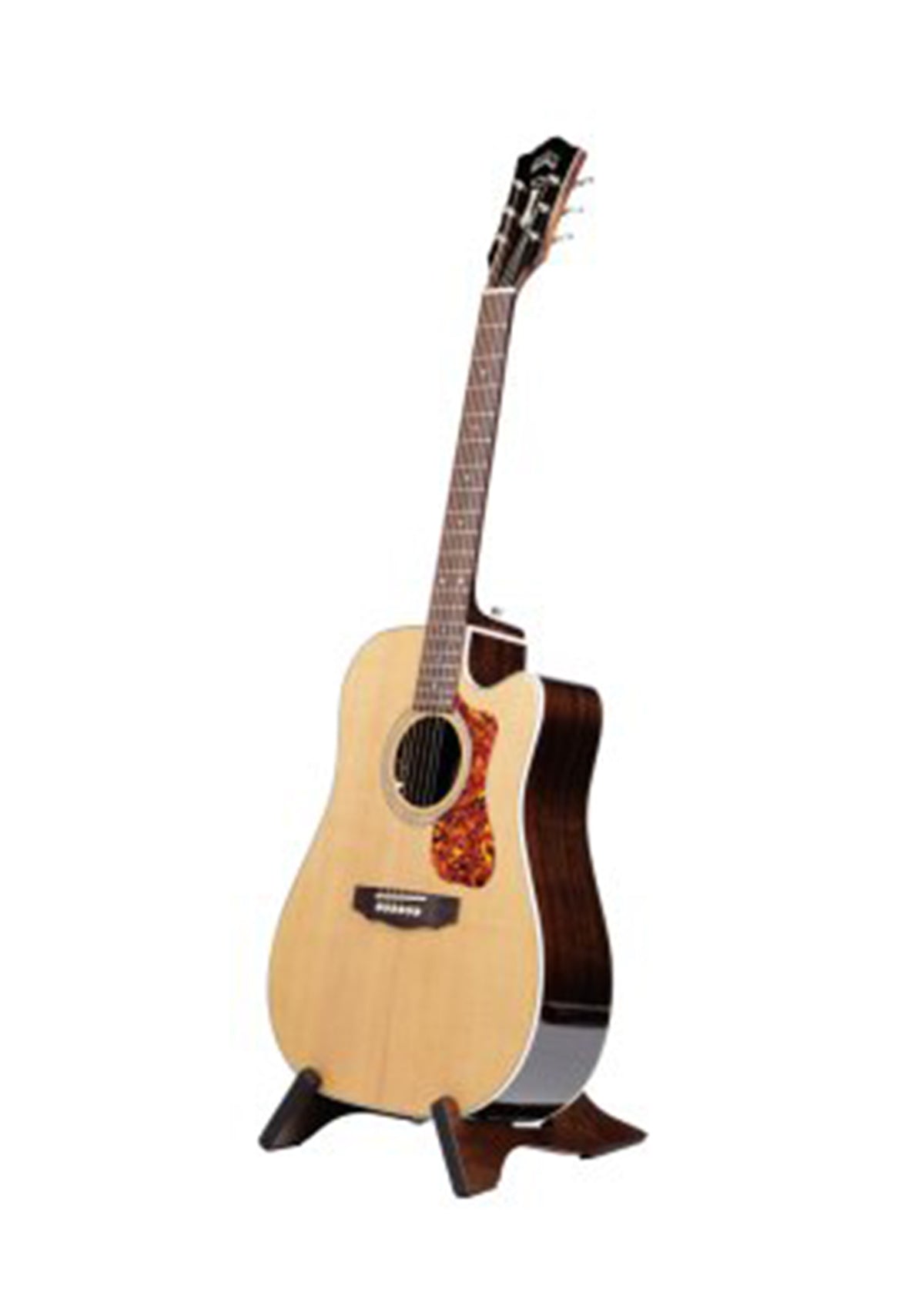 Gator Frameworks GFW-GTR-BOOMERANG, Foldable Wood Travel Guitar Stand