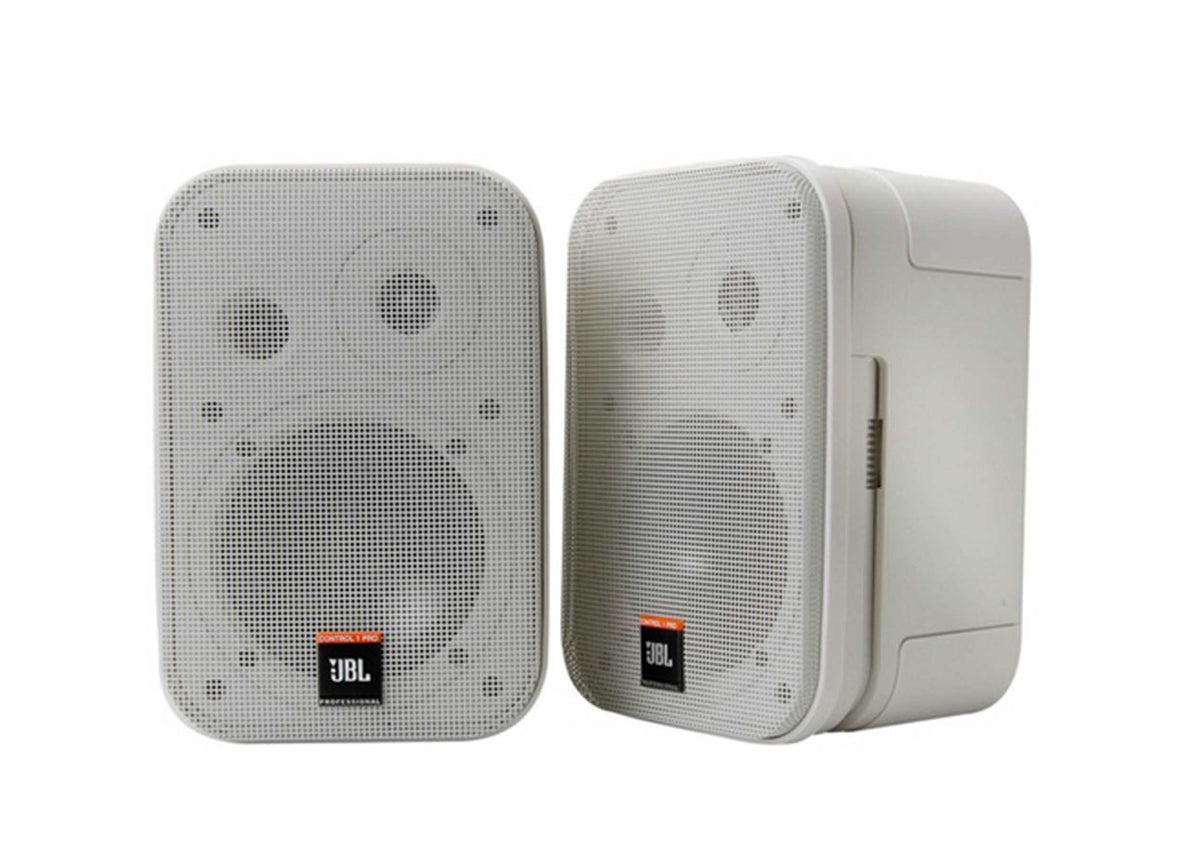 Haut-parleur compact professionnel deux voies 5" JBL C1PRO-WH - Blanc (unité)