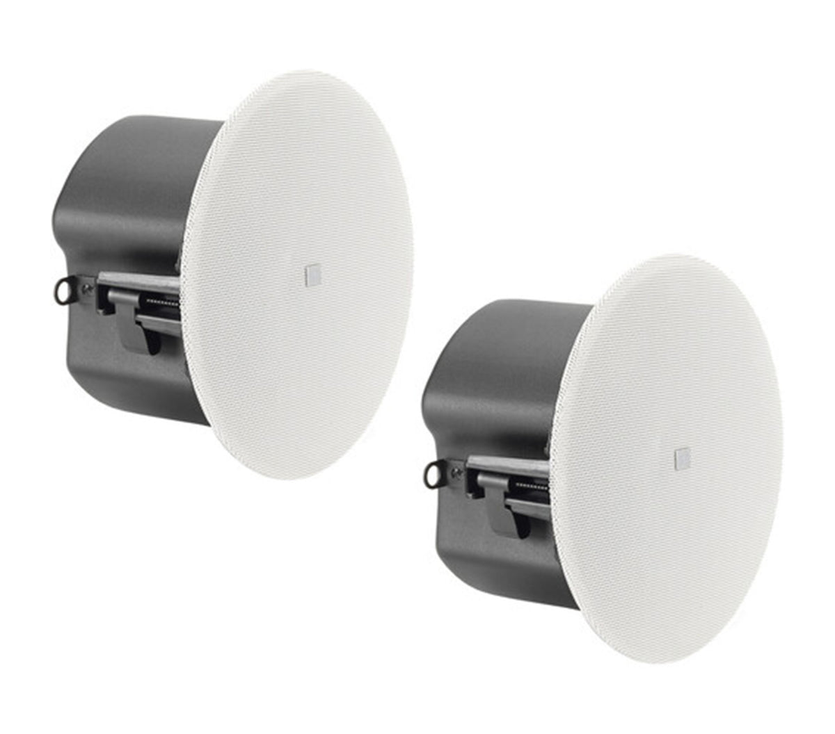 JBL Control 414C/T Micro Plus 4-Inch Two-Way High-Output Ceiling Loudspeaker Low Profile 105 mm Enclosure with 25W Transformer - 2 Packs
