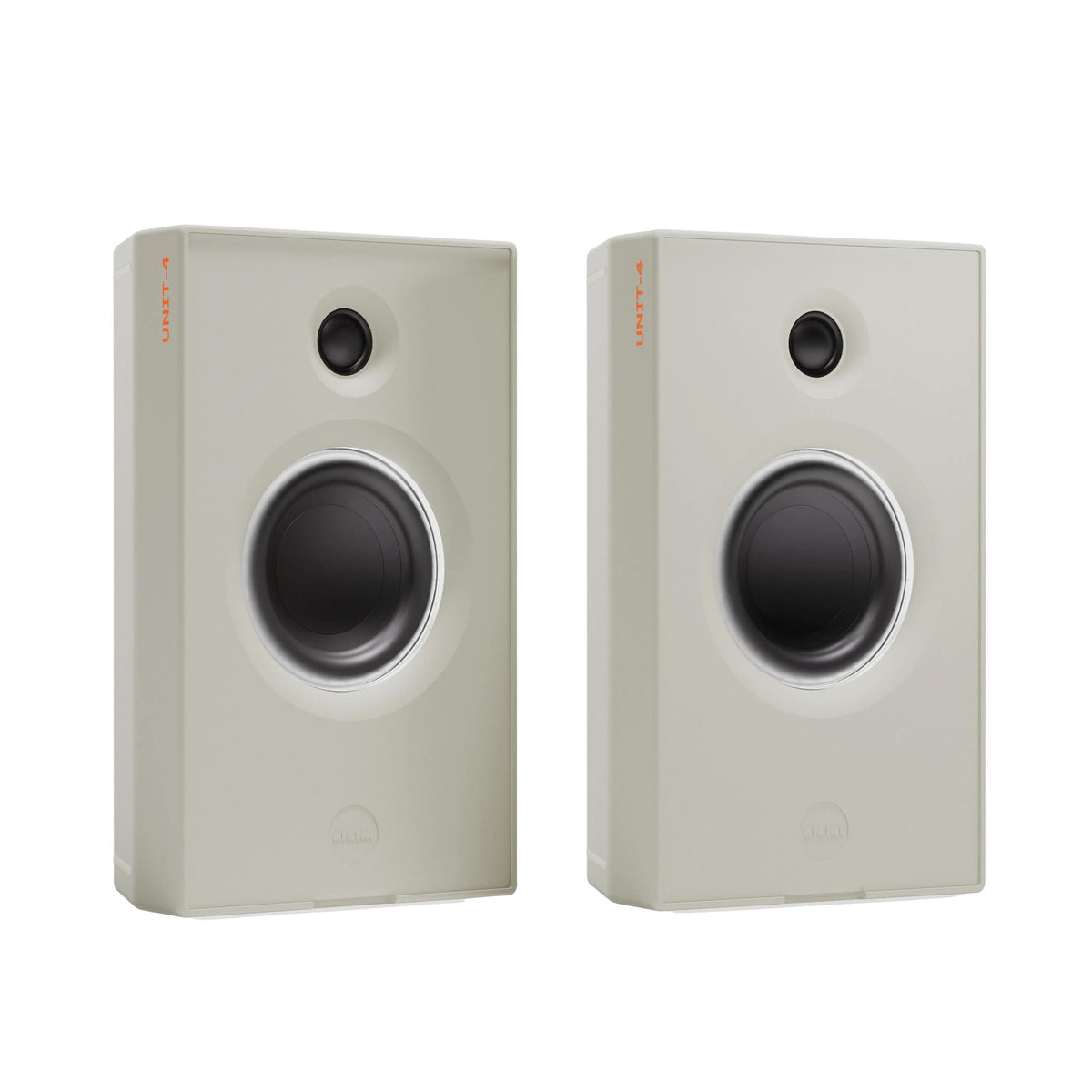 AIAIAI UNIT-4 Set Portable Wireless Bluetooth Active Monitor Speakers with Ultra Low Latency W+ Link - White