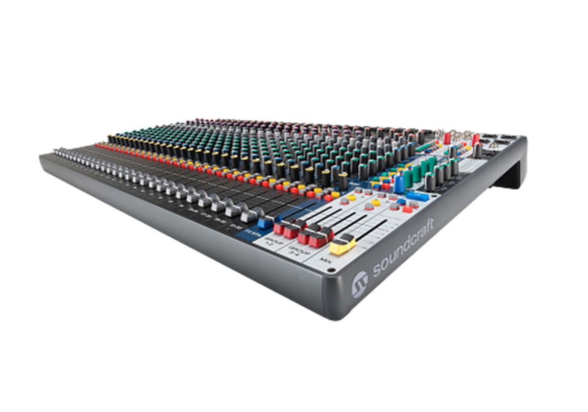 Soundcraft Signature Plus 32, 32-Channel Analog Mixer with Lexicon Effects and 4x4 USB-C Interface