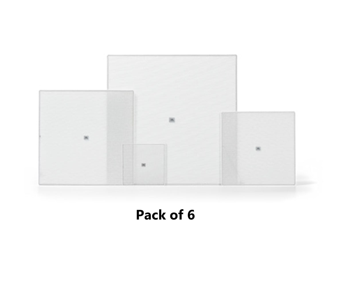 JBL MTC-414SG Square Magnetic Grille for Control 412 and 414 White with Safety Tethers - 6 Packs