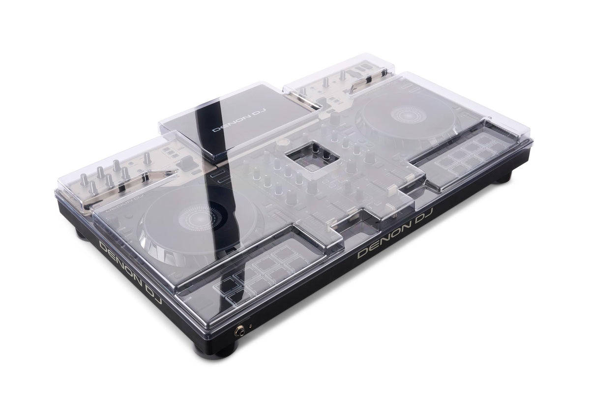Decksaver DS-PC-PRIME4G2 Protective Cover for Denon DJ Prime 4 G2 with Cable Cutouts