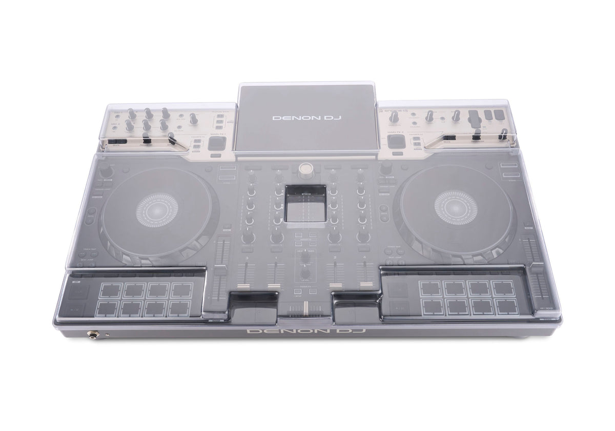 Decksaver DS-PC-PRIME4G2 Protective Cover for Denon DJ Prime 4 G2 with Cable Cutouts