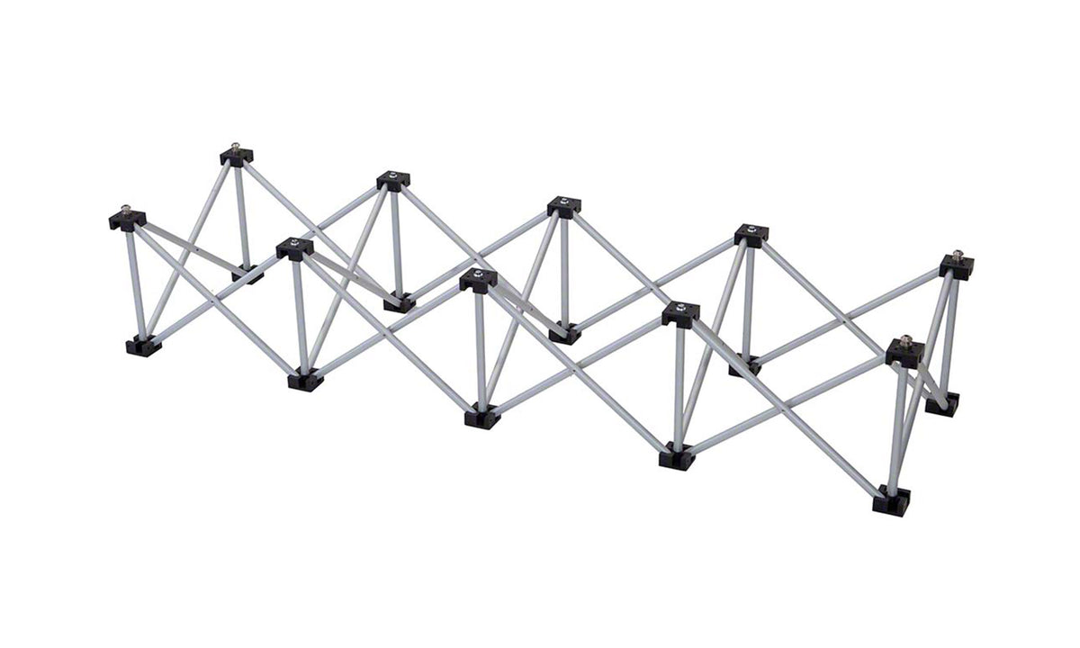 IntelliStage ISSTEP4X9 Lightweight Wide Stage Step Riser - 9'
