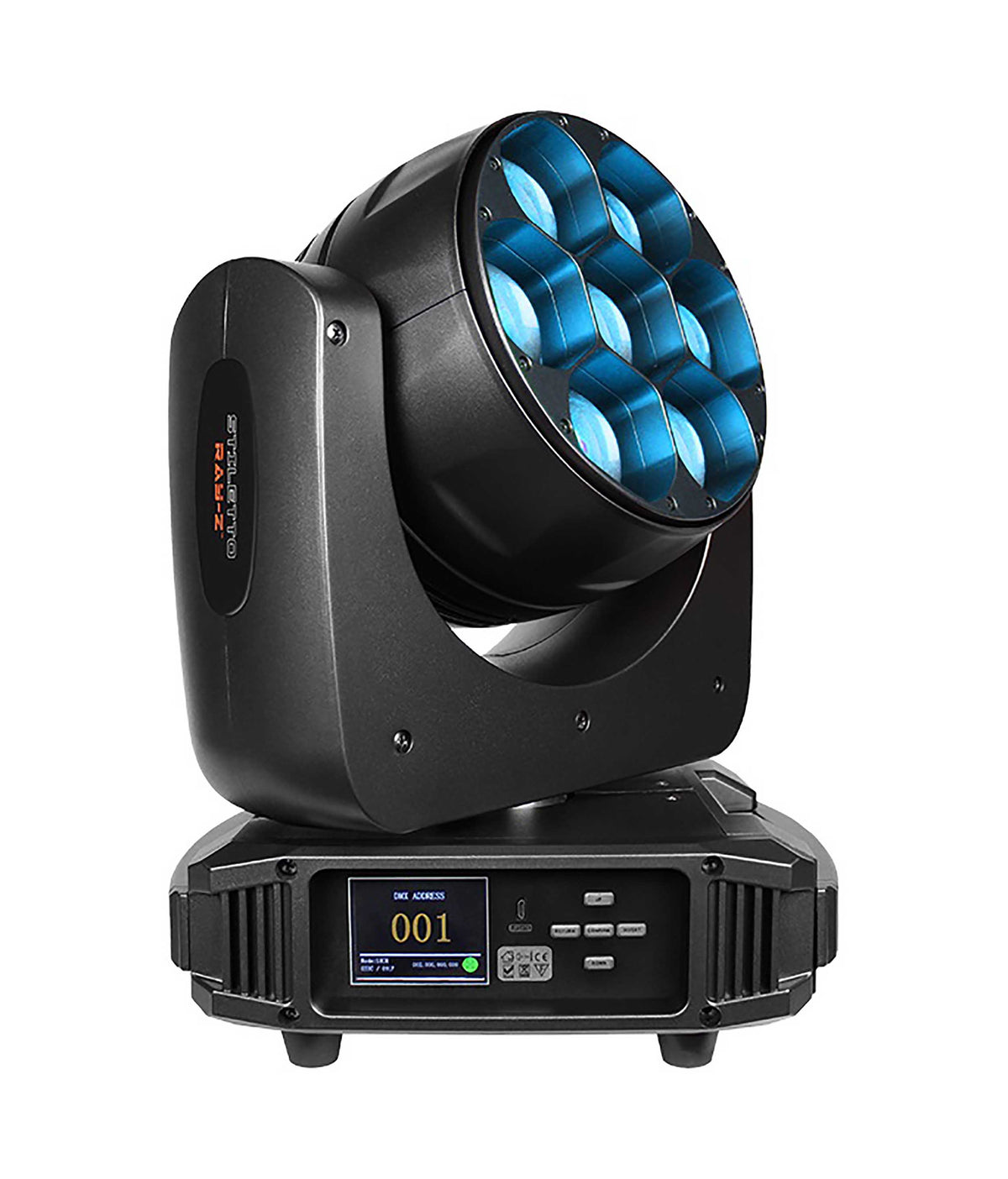 Blizzard Lighting Stiletto Ray-Z 7x40W OSRAM Ostar 4-in-1 RGBW Moving Head
