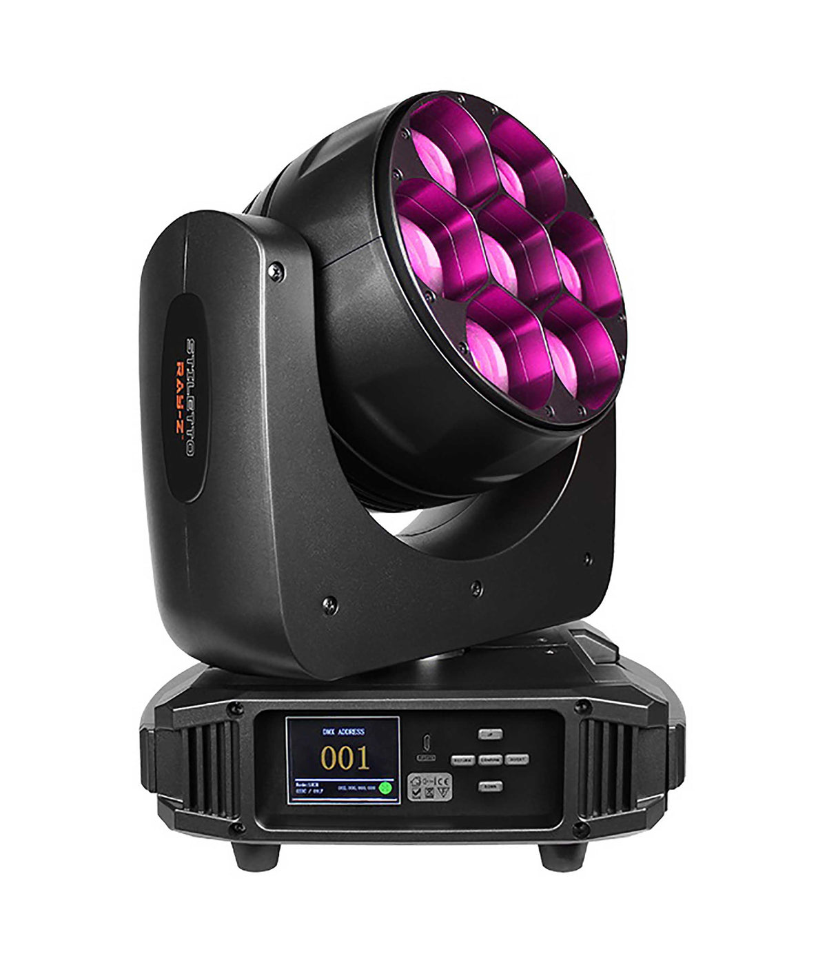 Blizzard Lighting Stiletto Ray-Z 7x40W OSRAM Ostar 4-in-1 RGBW Moving Head