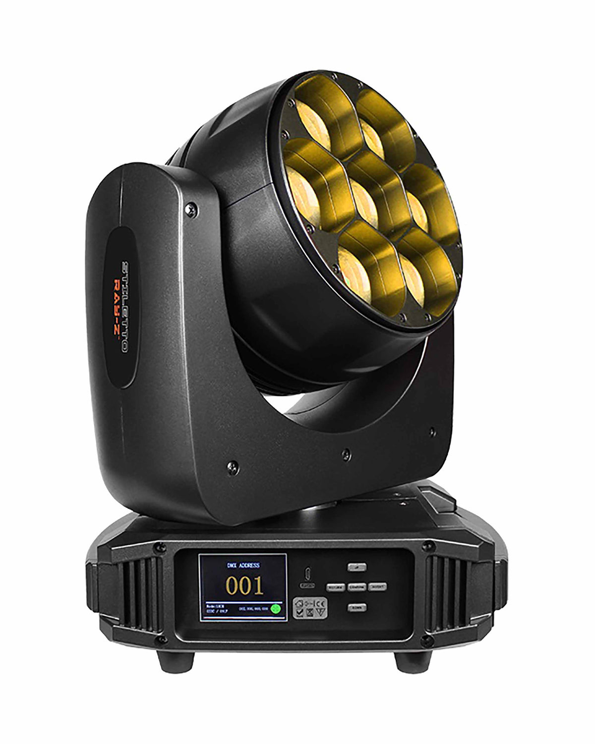 Blizzard Lighting Stiletto Ray-Z 7x40W OSRAM Ostar 4-in-1 RGBW Moving Head