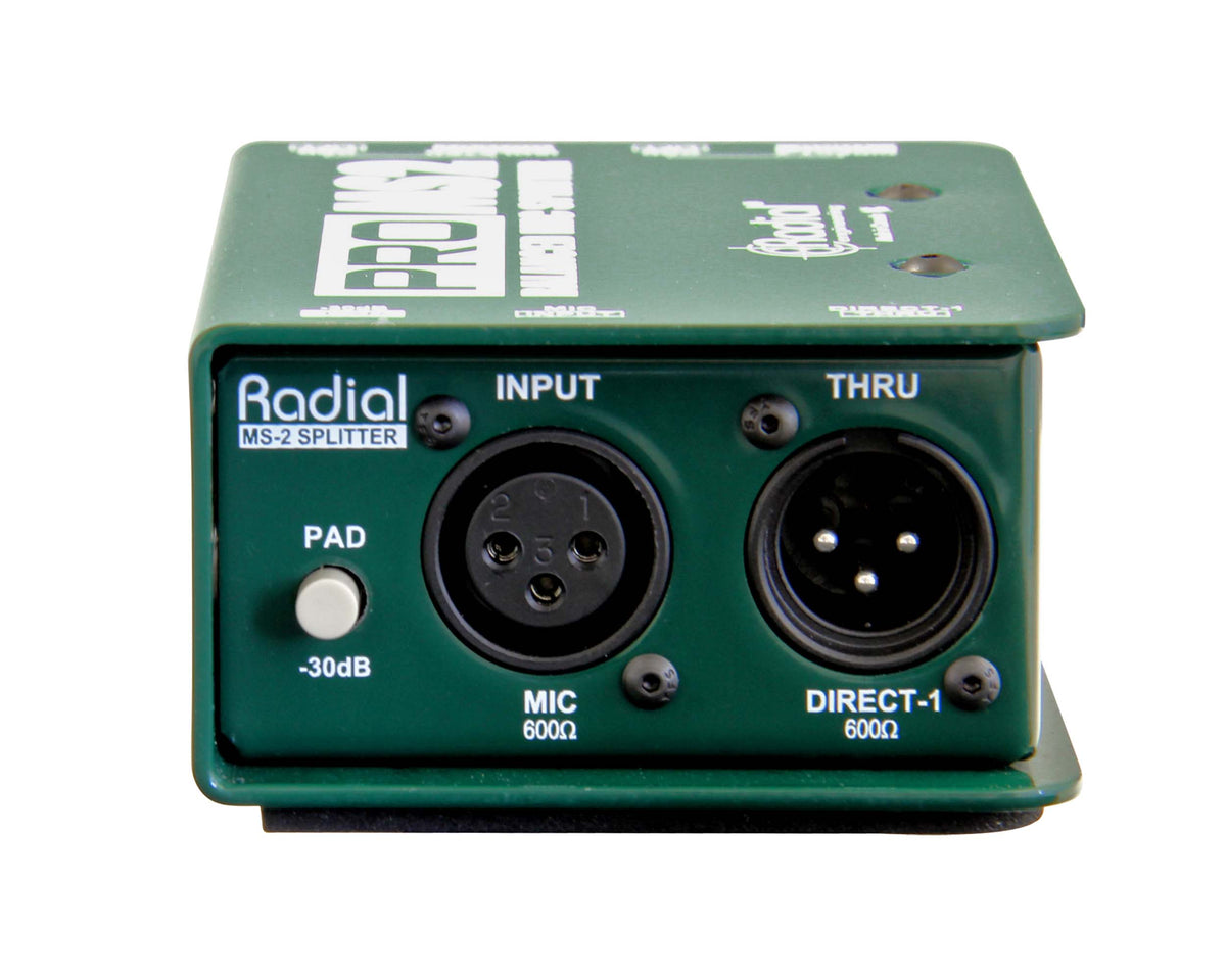 Radial Engineering ProMS2 Stereo Line Isolator with Transformer Isolation and Level Control