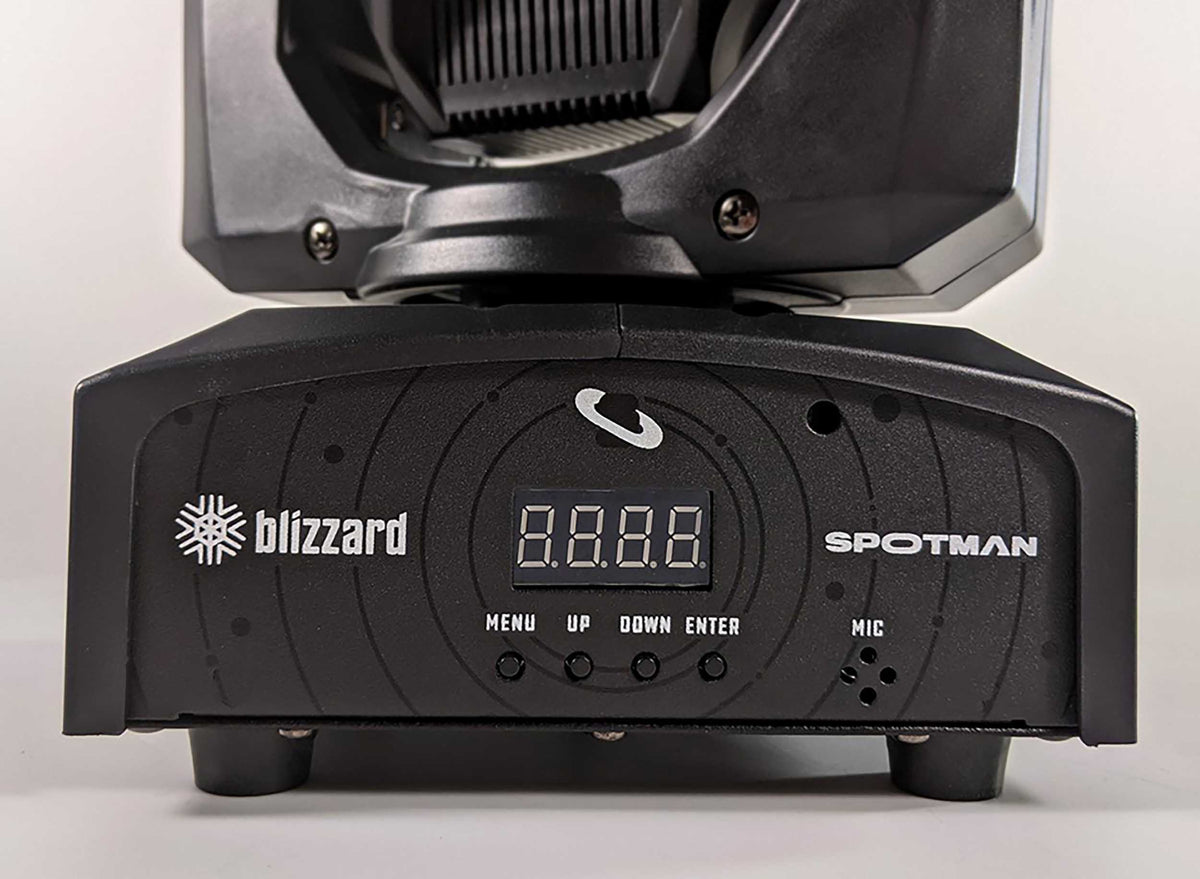 Blizzard Lighting Spotman 30W Mini Moving Spot Fixture