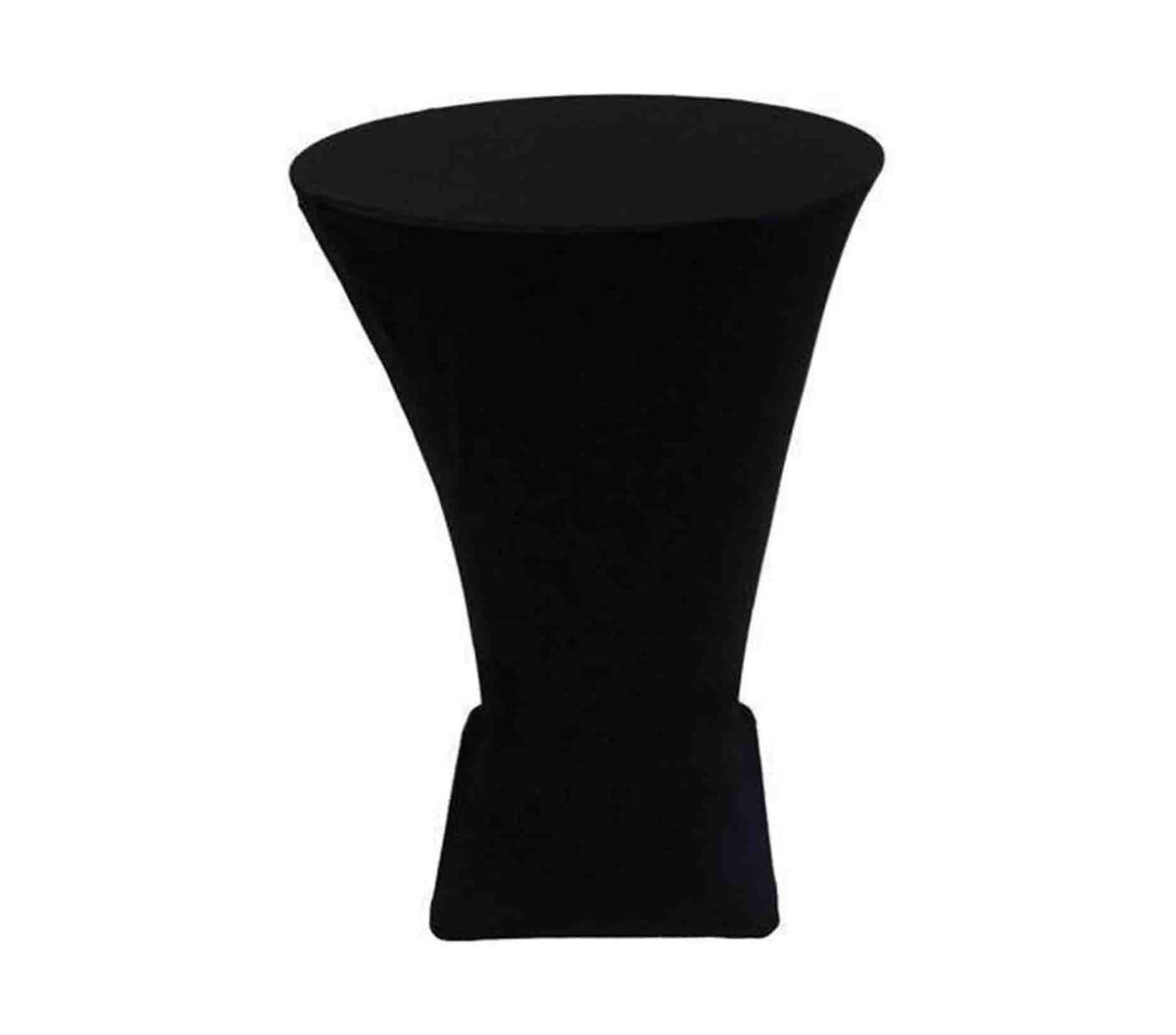 Scrim-King SS-CTB01B Cubre mesas de cóctel Scrim - Negro