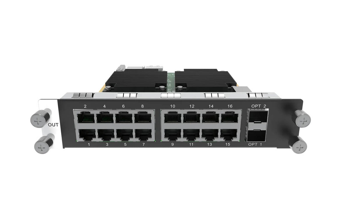 Blizzard Lighting H_16xRJ45+2xFiber, NovaStar H Series Output Card