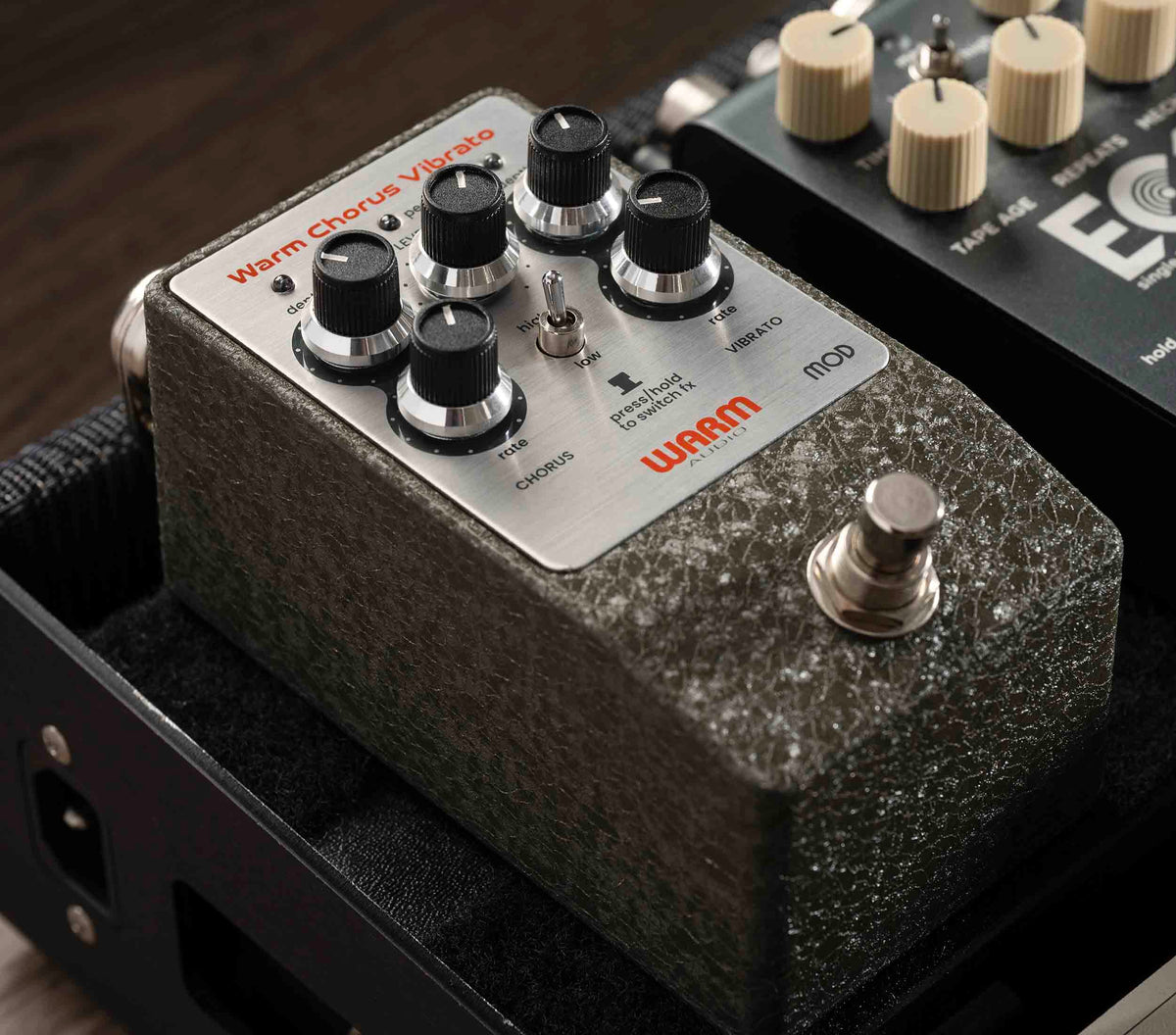 Warm Audio WA-C1-Mod Chorus Vibrato Pedal Compact Stereo Analog Effects Pedal