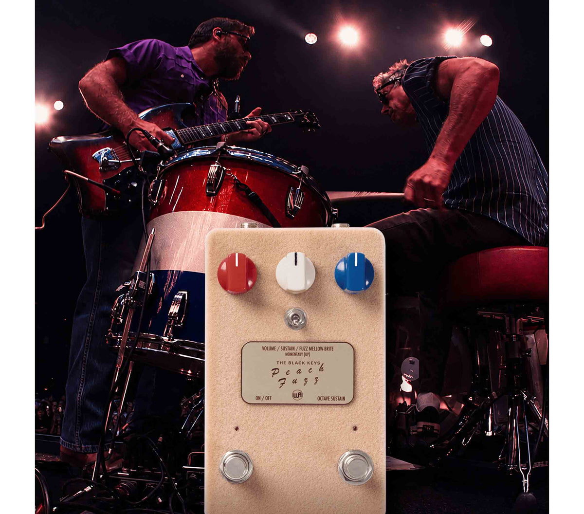 Warm Audio WA-PF Peach Fuzz Limited Edition Fuzz Guitar Pedal - The Black Keys Signature