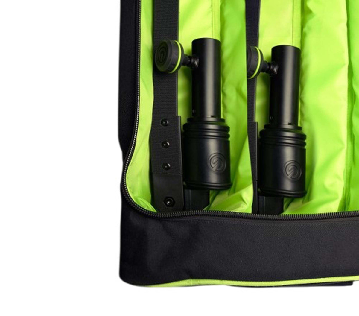 Gravity BG PAD 4 B Pipe and Drape Transport Bag 4-Compartment 600D Nylon Case with 10 mm Foam Padding